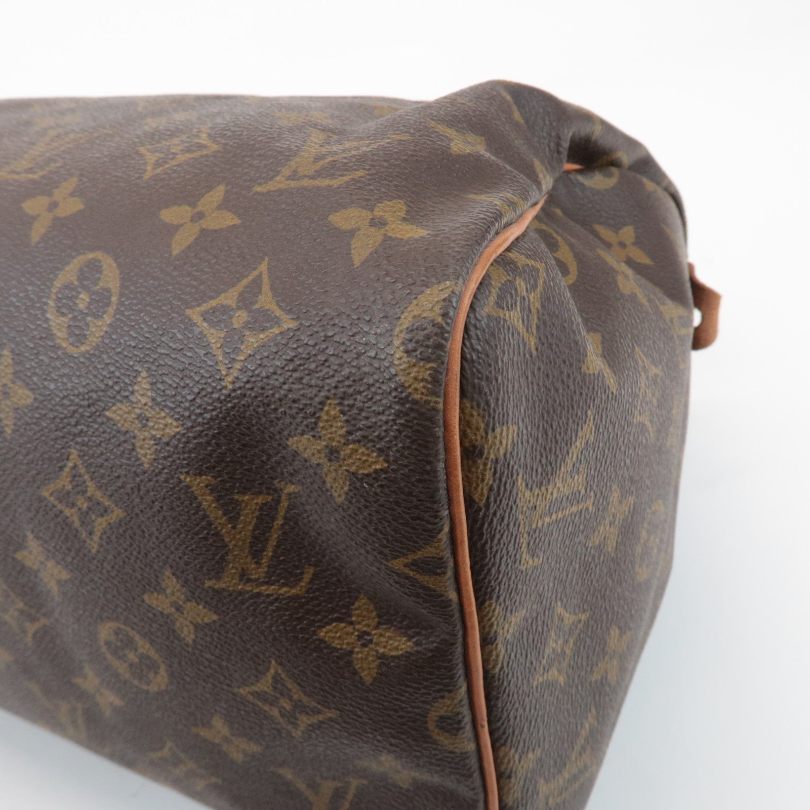 Louis Vuitton Monogram Speedy 30 Boston Bag Hand Bag Brown M41526