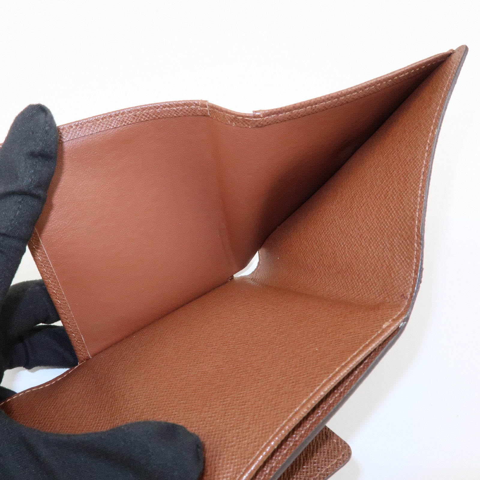 Louis Vuitton Monogram Portefeuille Elise Canvas Wallet M61654