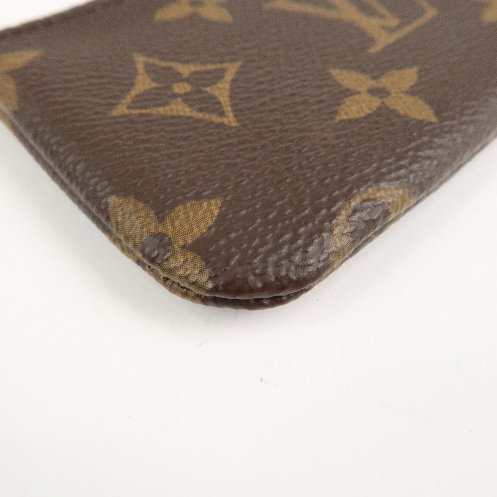 Louis Vuitton Monogram Pochette Cles Coin Case Key Case M62650