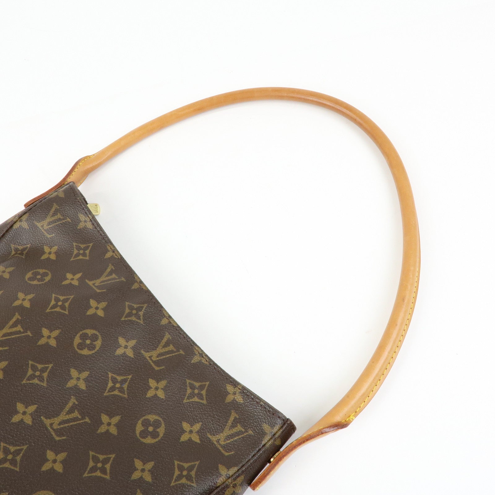 Louis Vuitton Monogram Looping GM Shoulder Bag Brown M51145