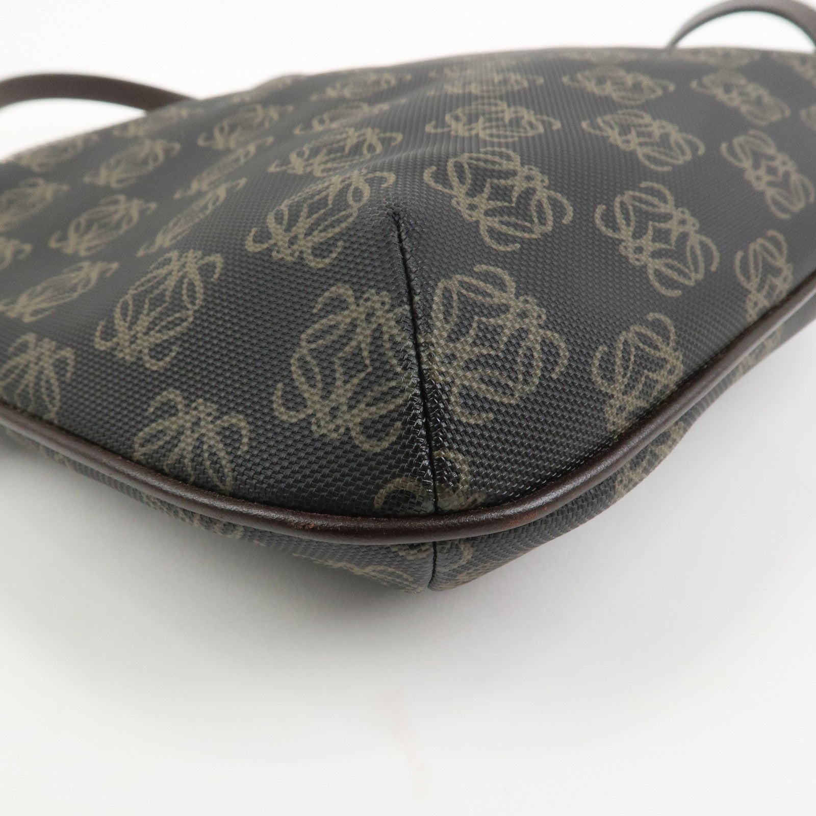 LOEWE Repeat Anagram Logo PVC Leather Shoulder Bag Crossbody Bag