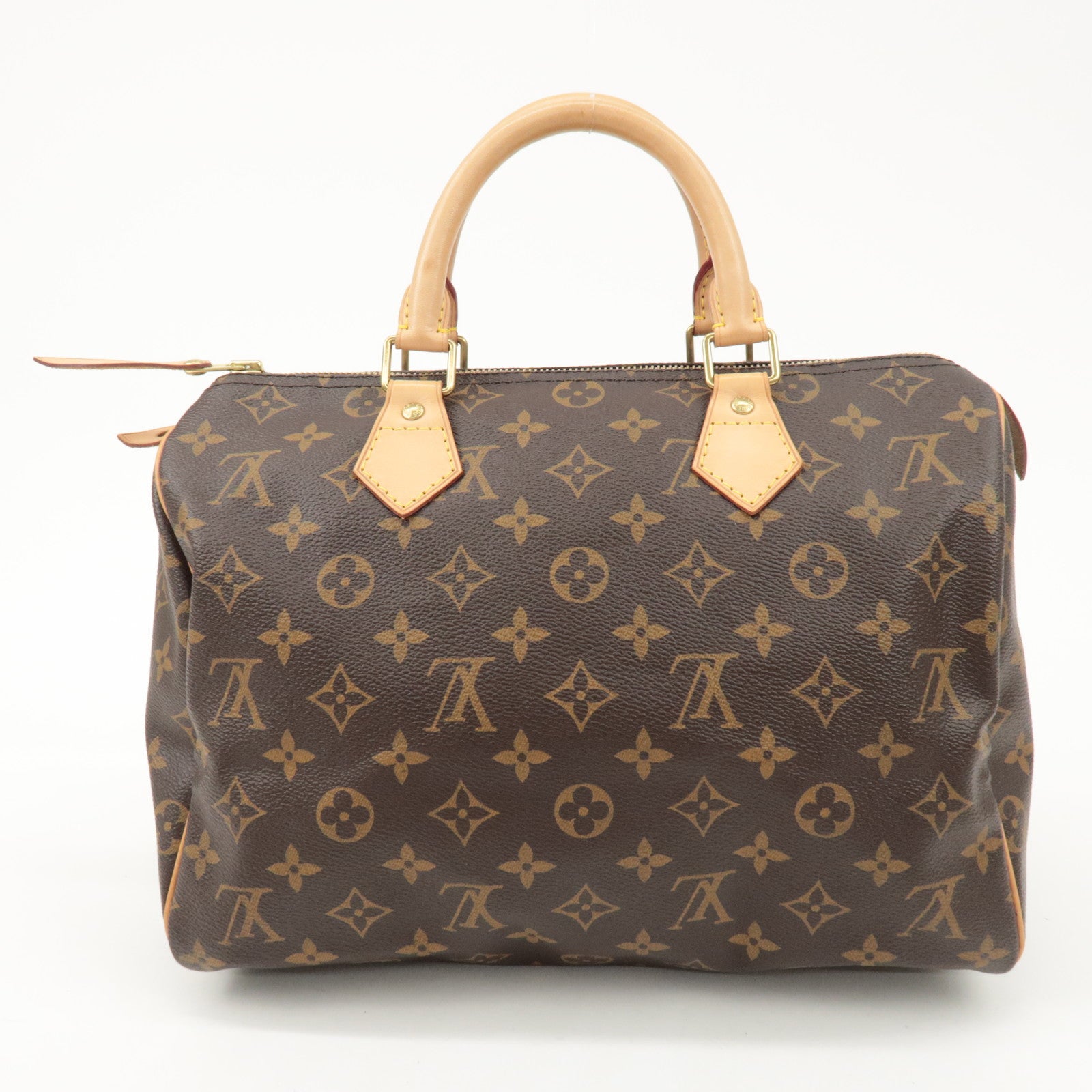 Louis Vuitton Monogram Speedy 30 Hand Bag Boston Bag M41526 Used