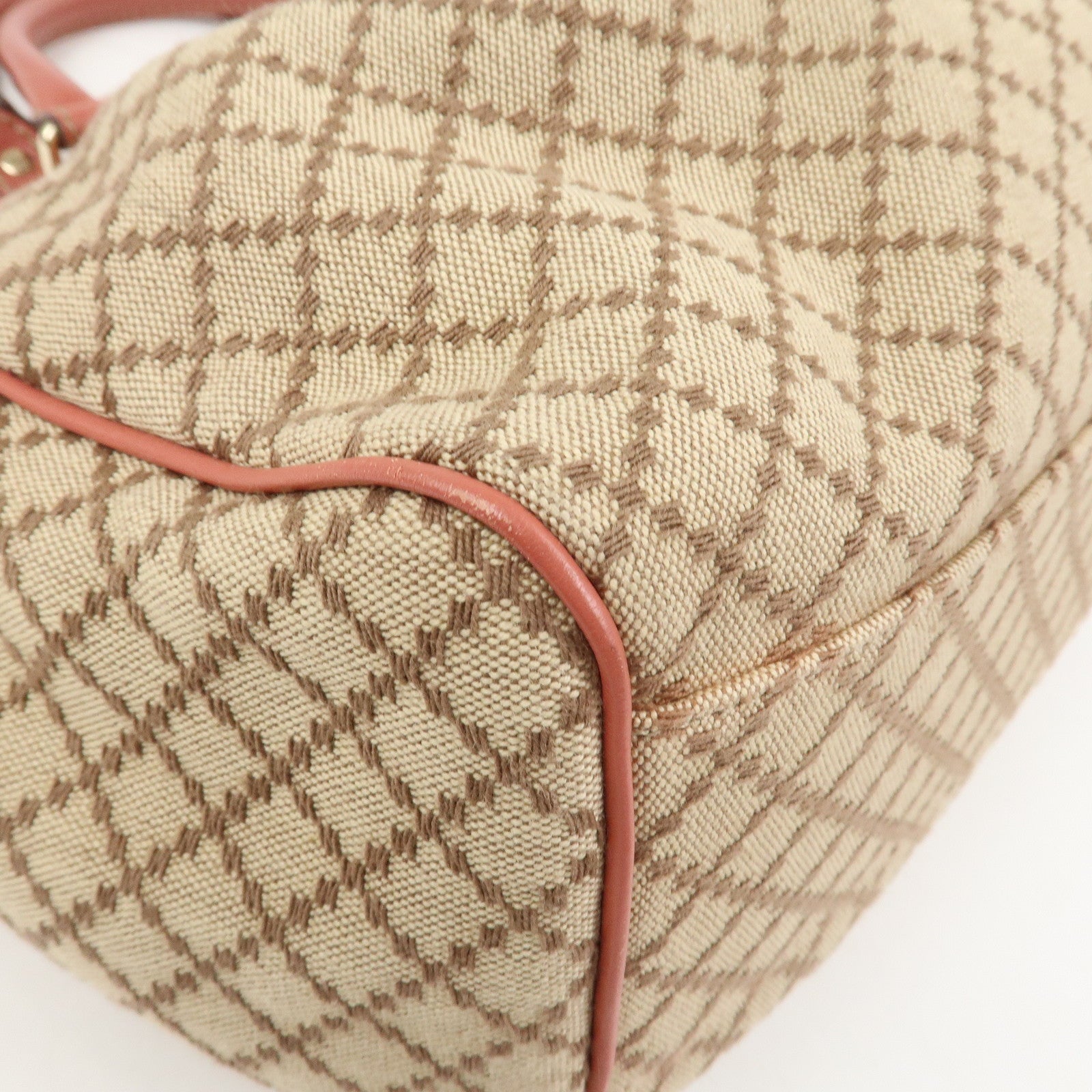 GUCCI Diamante Sukey Interlocking G Tote Bag Hand Bag 211944