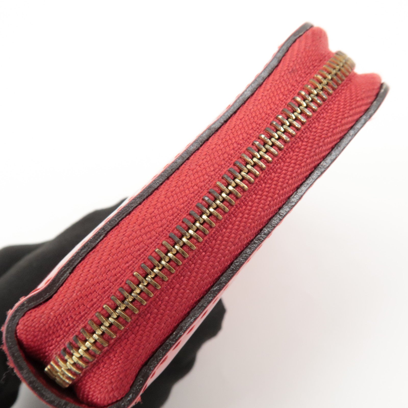 Louis Vuitton Monogram Vernis Zippy Coin Purse Cerise M90202 Used
