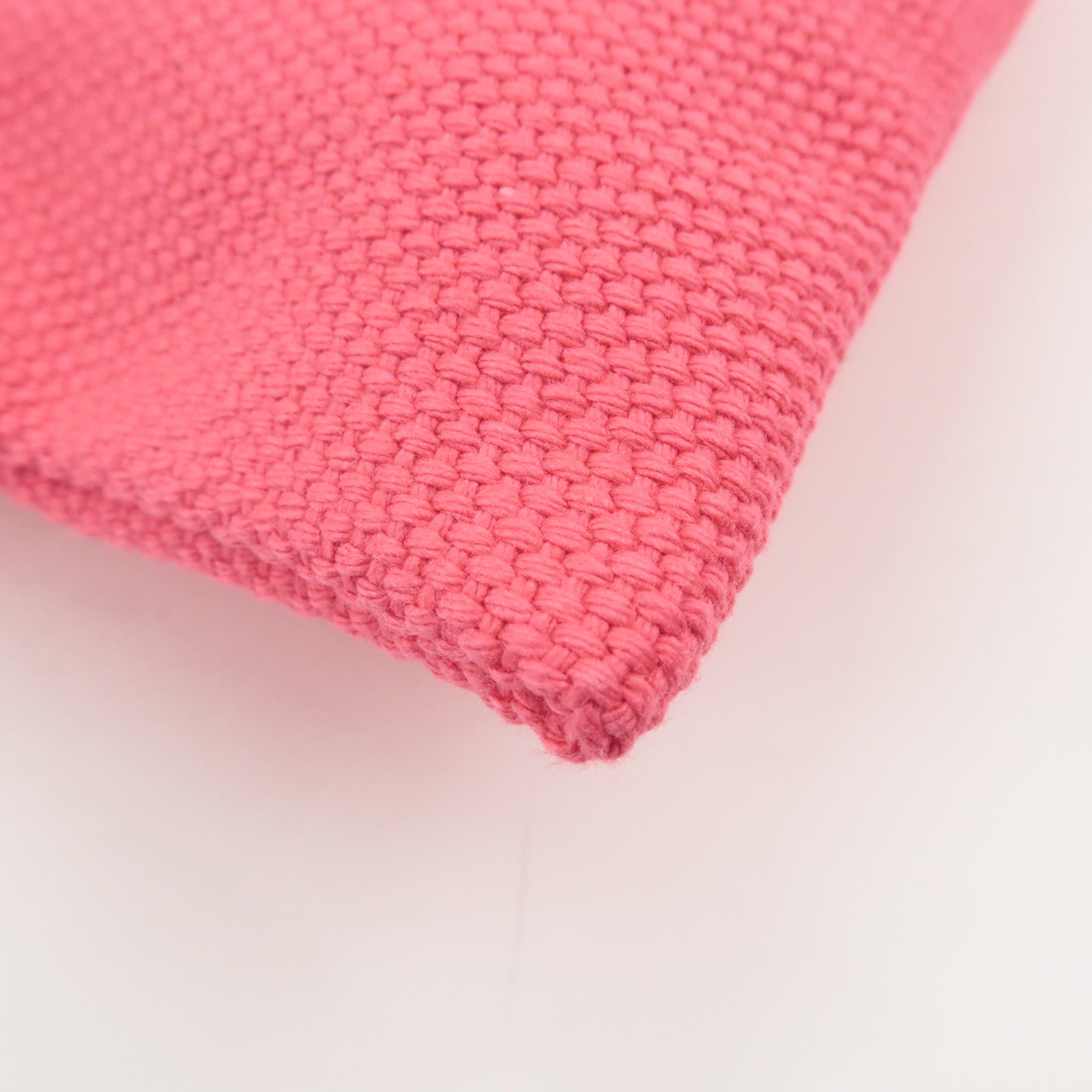 Louis Vuitton Antigua Canvas Leather Pochette Plat PM Pink M40068 Used