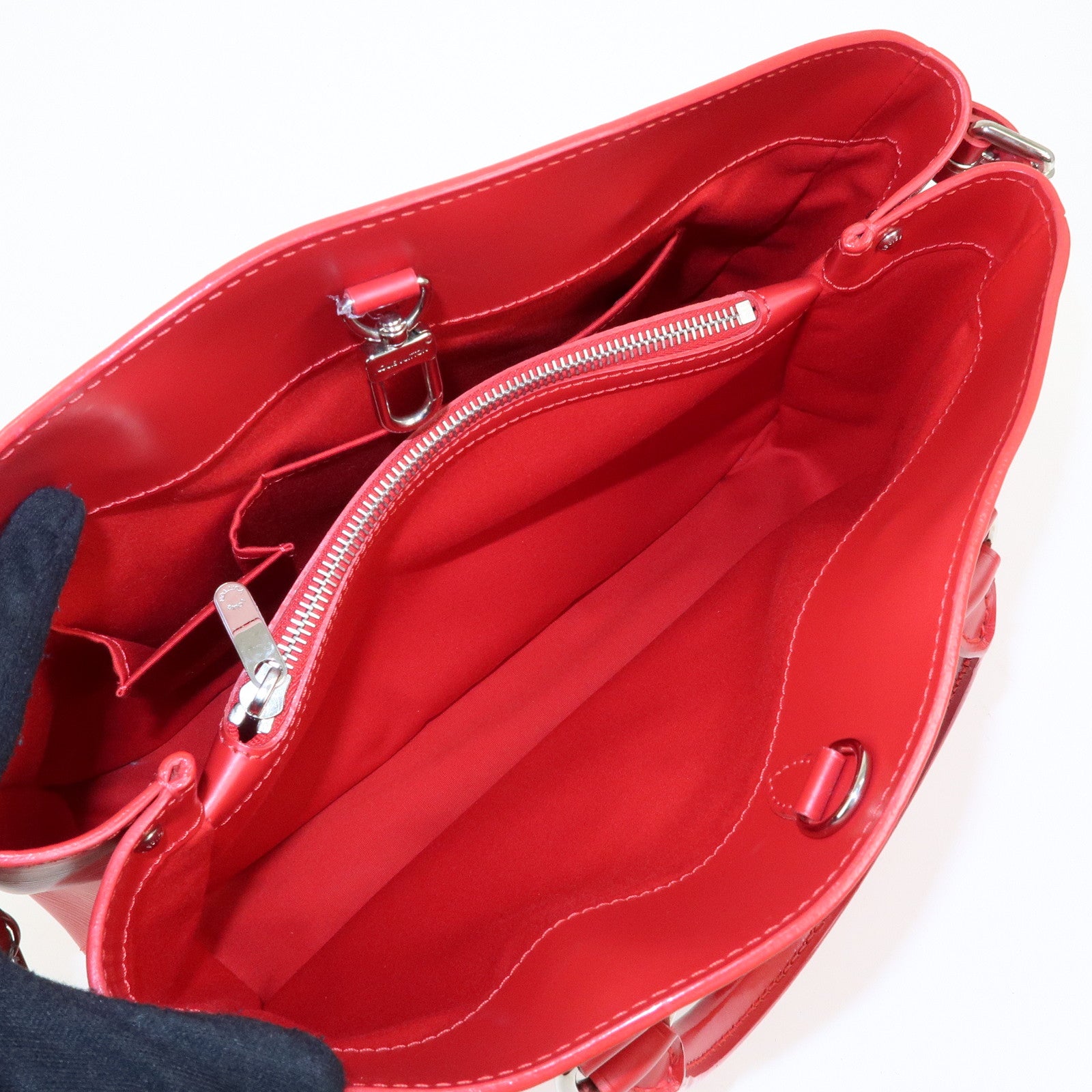 Louis Vuitton Epi Passy PM Tote Bag Hand Bag Rouge M5926E