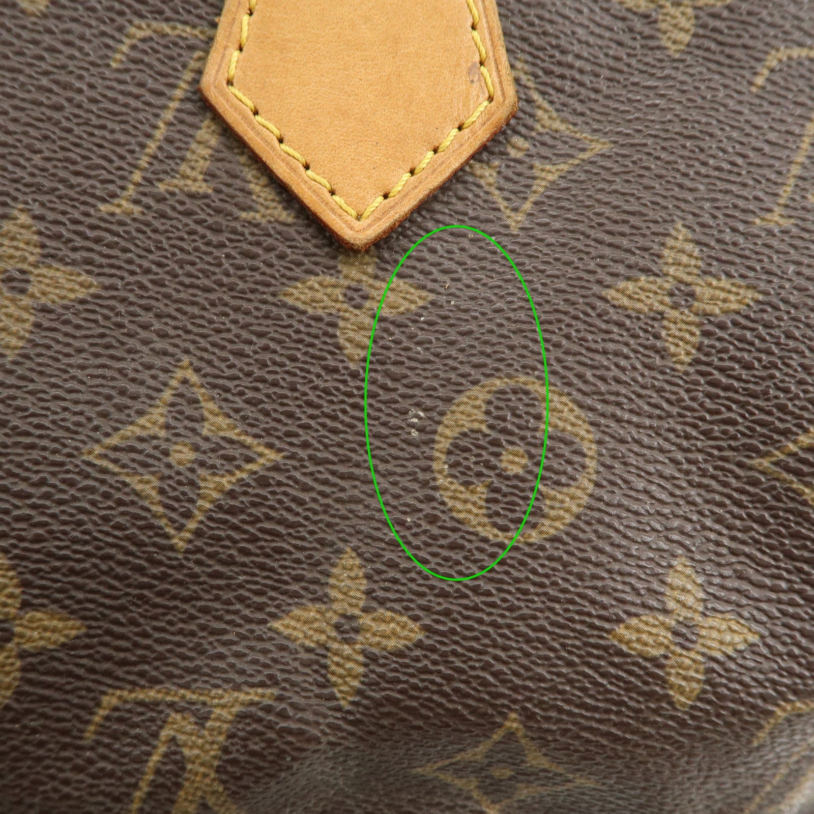 Louis Vuitton Monogram Speedy 30 Hand Bag Boston Bag M41526 Used