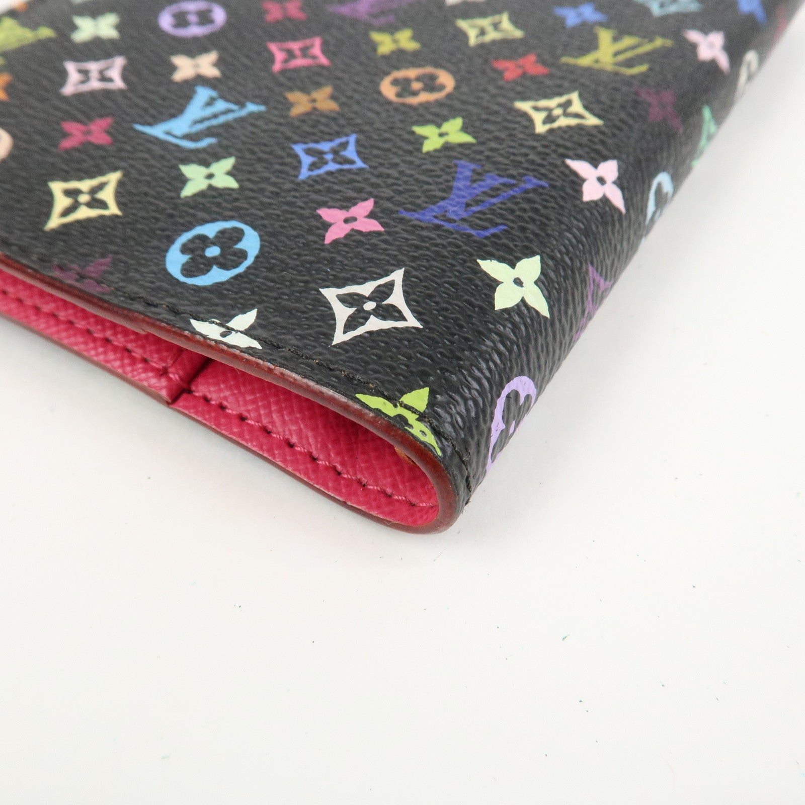 Louis Vuitton Monogram Multicolor Canvas Leather Agenda PM R21076