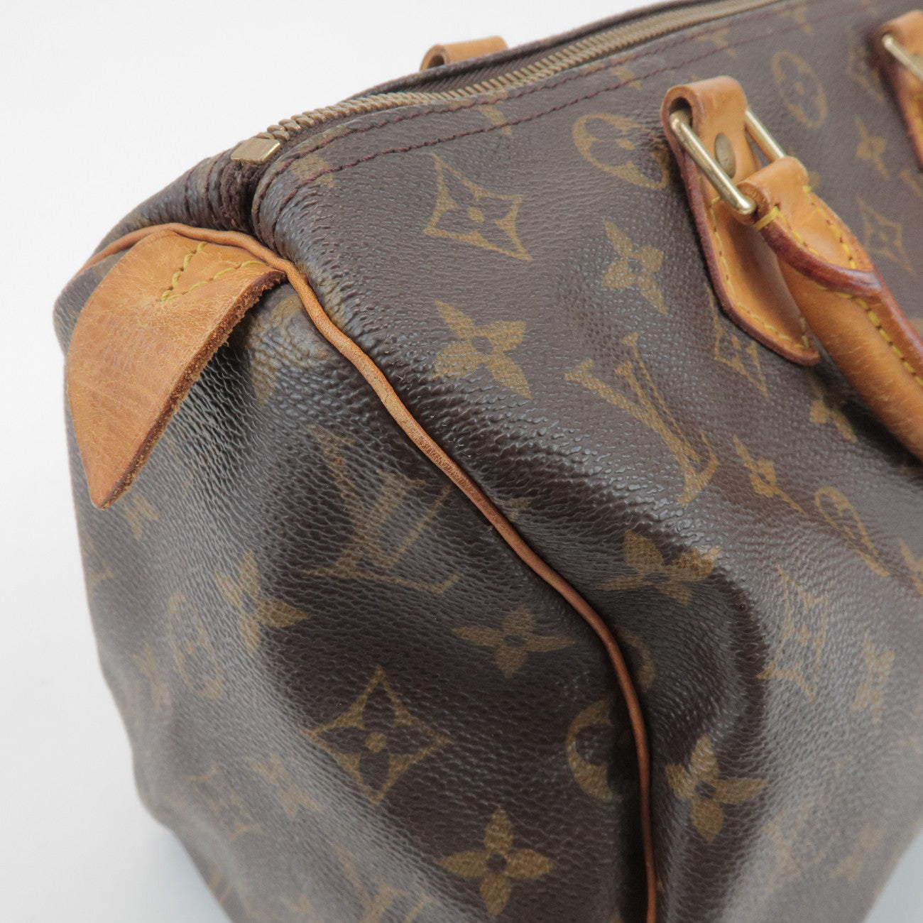 Louis Vuitton Monogram Speedy 30 Boston Bag Hand Bag Brown M41526