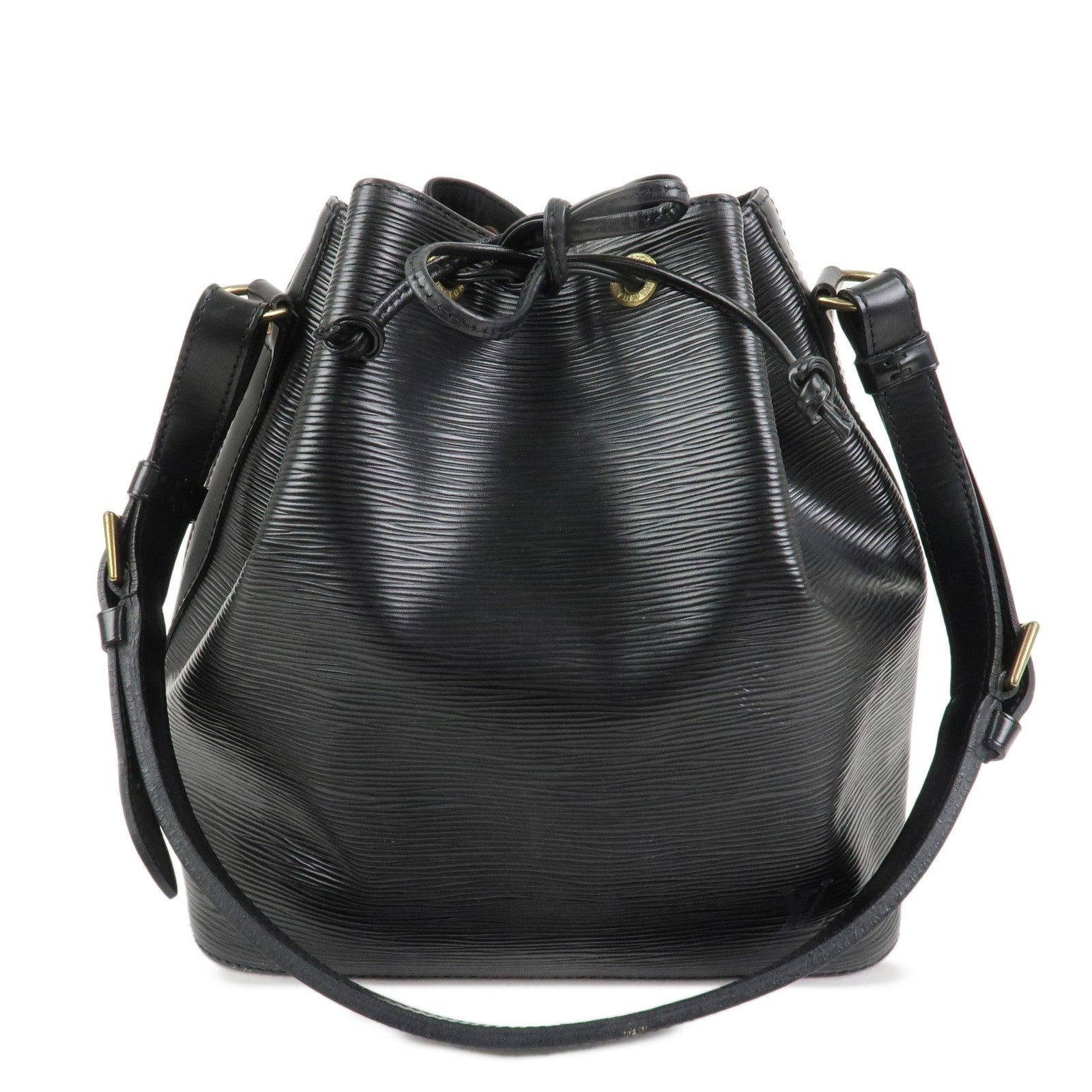 Louis Vuitton Epi Leather Petit Noe Shoulder Bag Noir Black M59012