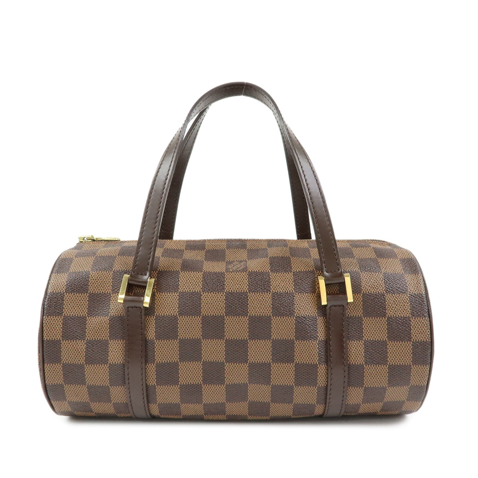 Louis Vuitton Damier Ebene Papillon 26 Hand Bag Brown N51304