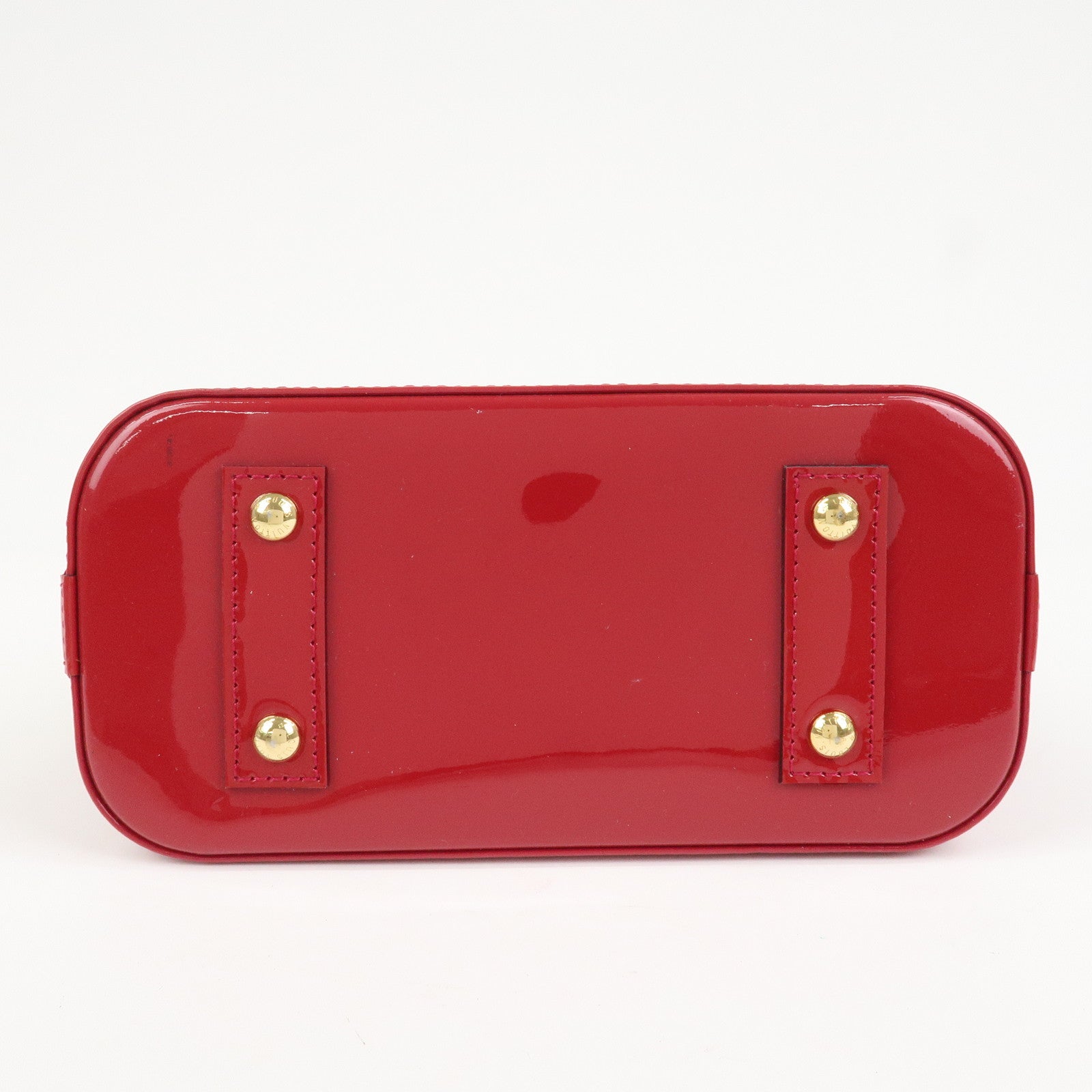 Louis Vuitton Monogram Vernis Alma BB 2Way Bag Hand Bag M91771