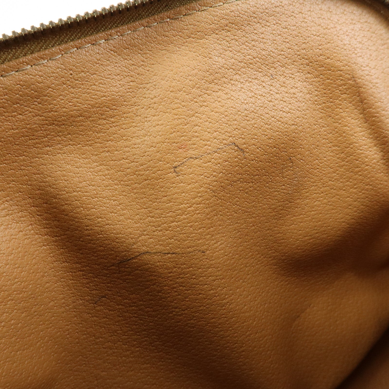 CELINE Macadam Leather 2WAY Bag Hand Bag Shoulder Bag Brown