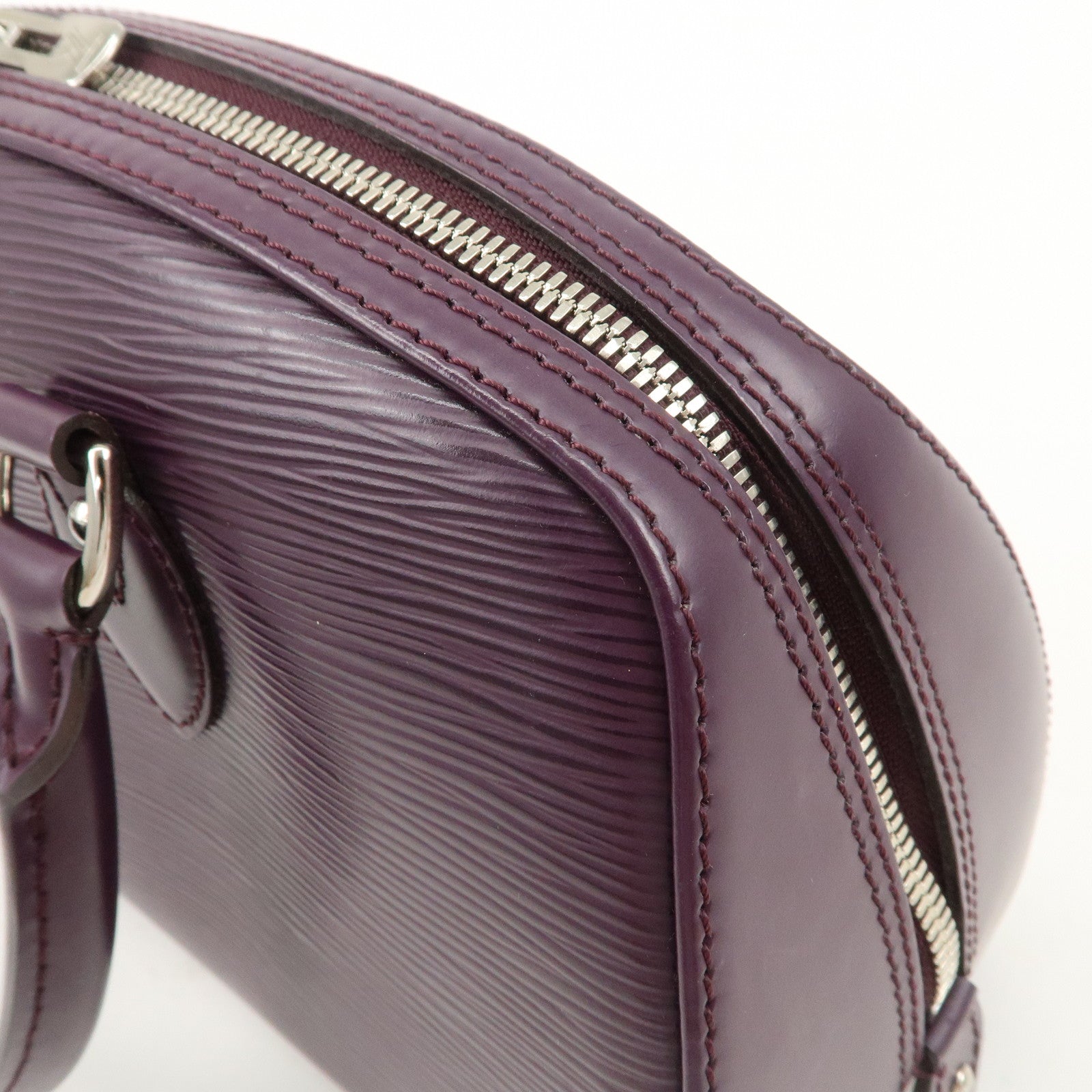 Louis Vuitton Epi Leather Jasmin Hand Bag Cassis M5285K Used