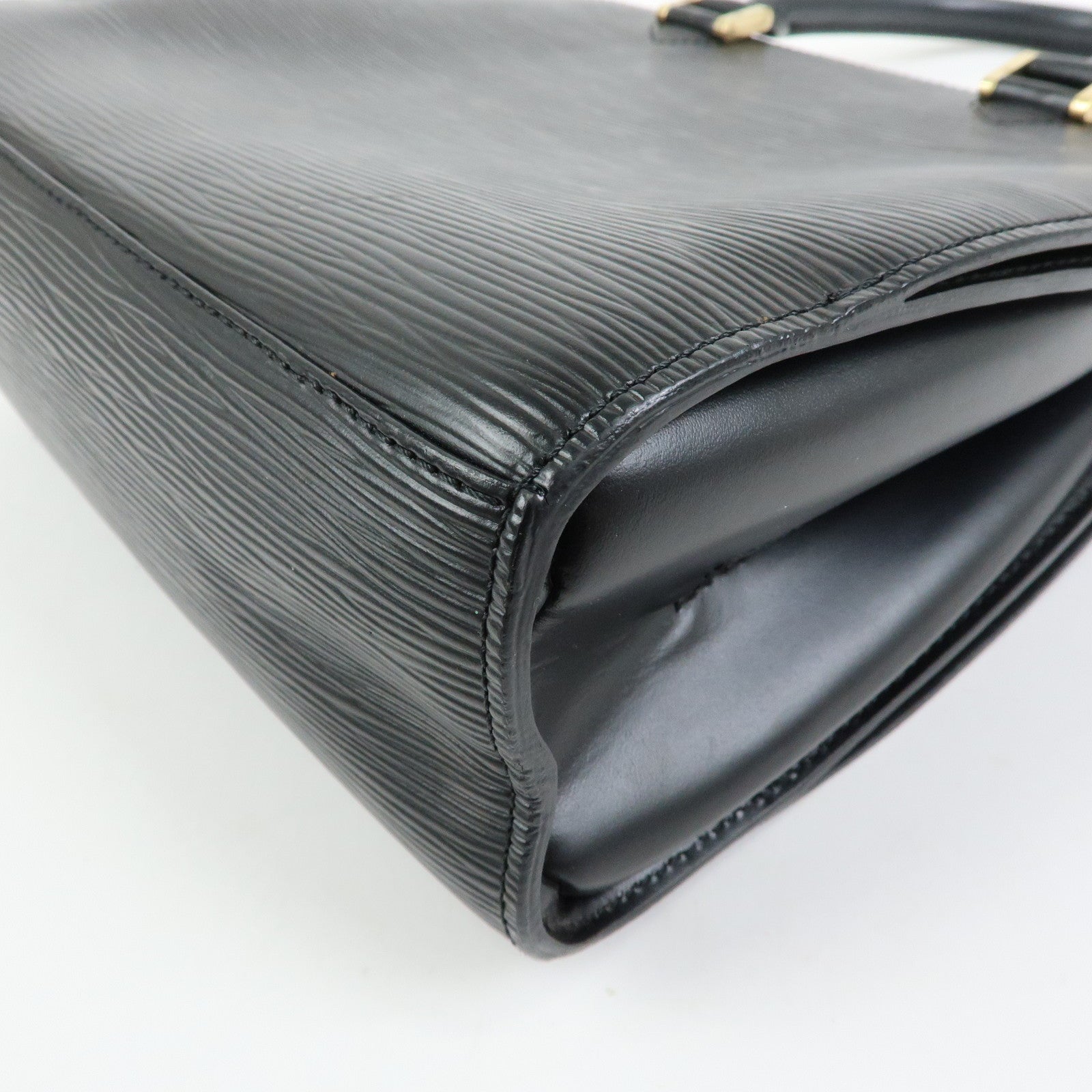 Louis Vuitton Epi Leather Pont Neuf Hand Bag Noir Black M52052
