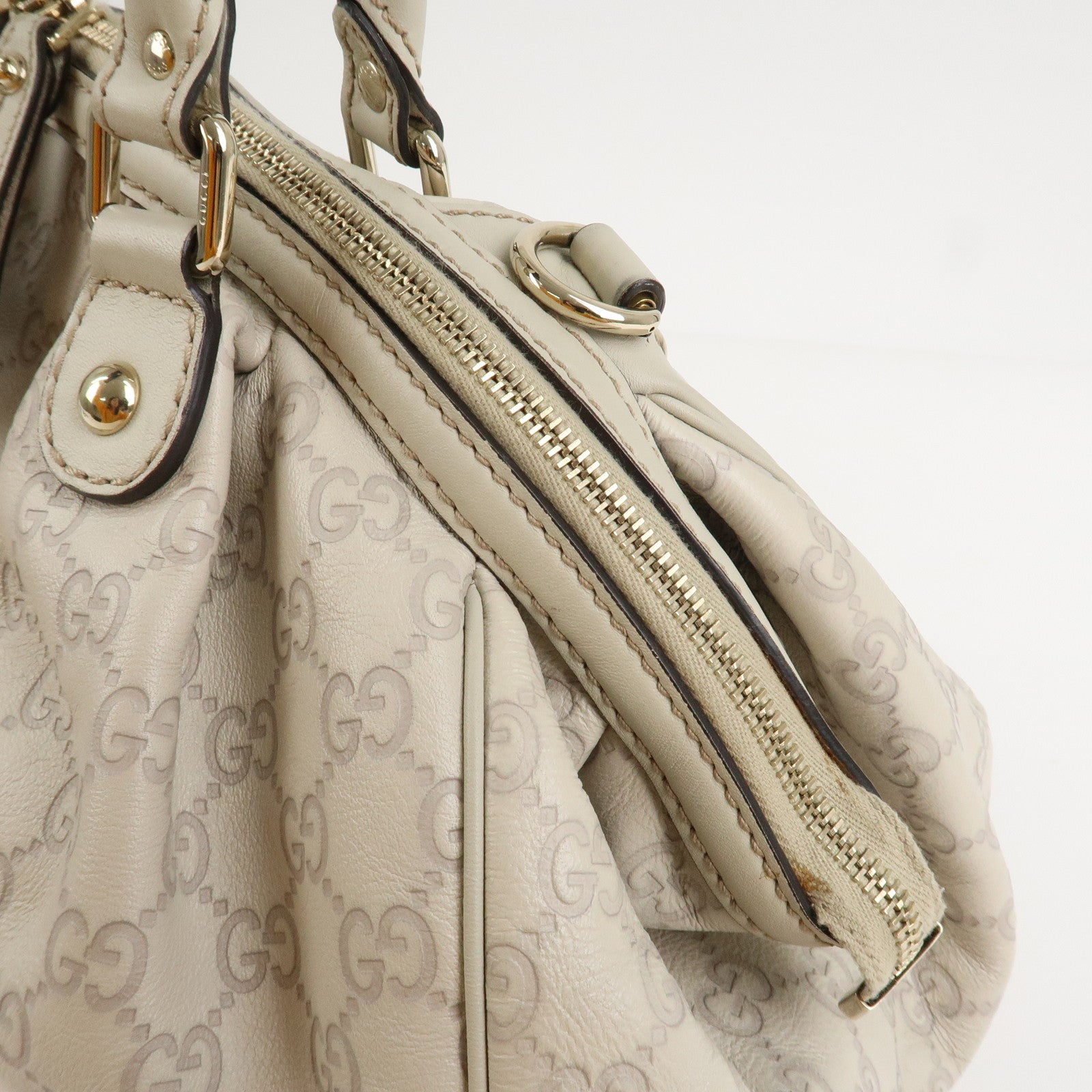 GUCCI Sukey Guccissima Guccissima Leather 2WAY Bag Hand Bag 364841