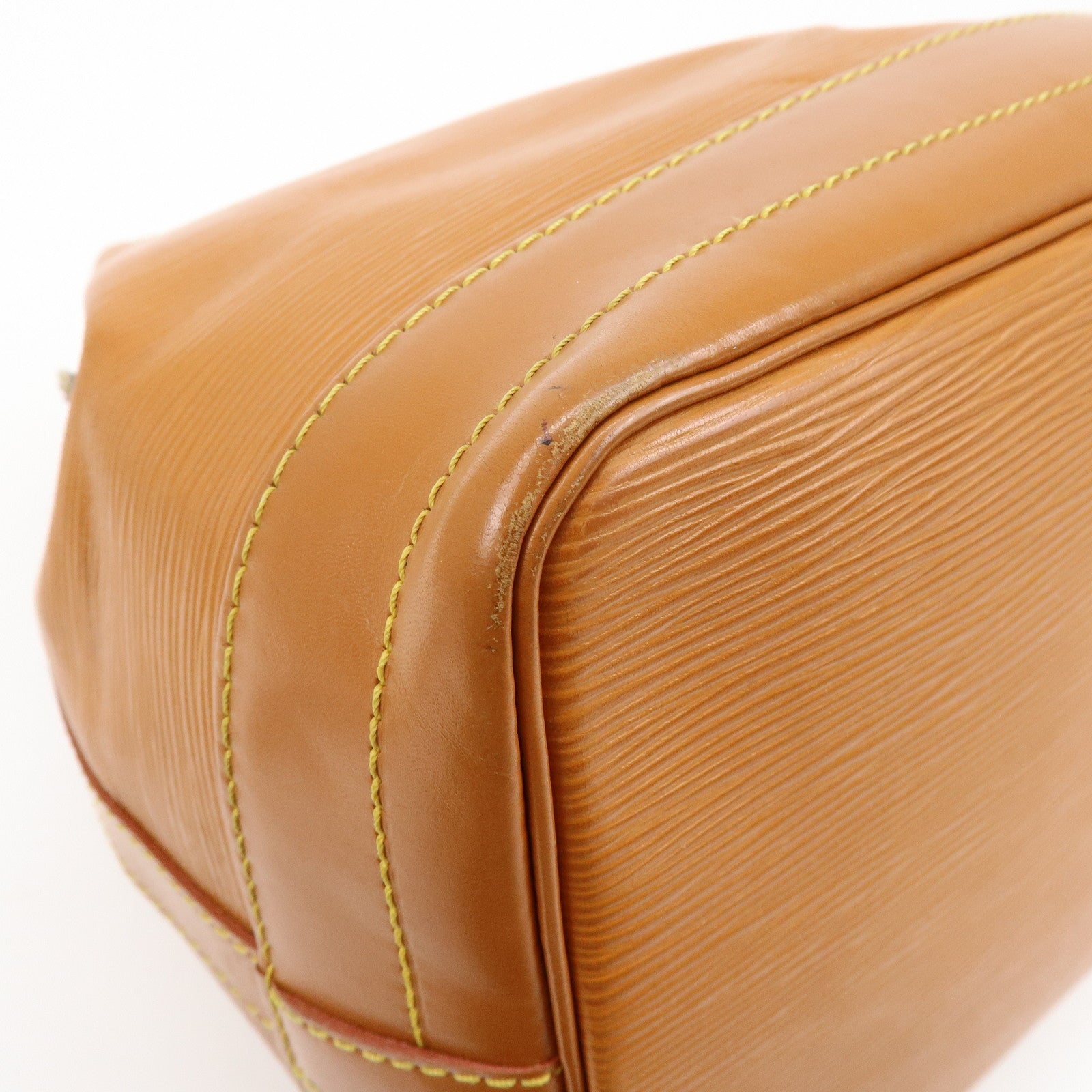 Louis Vuitton Epi Leather Noe Shoulder Bag Zipang Gold M44008