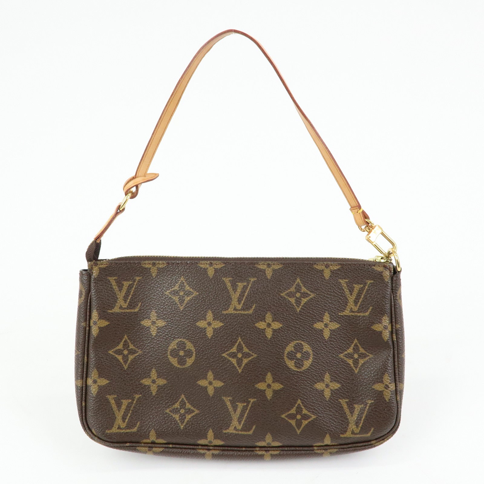Louis Vuitton Monogram Pochette Accessoires Pouch Hand Bag M51980