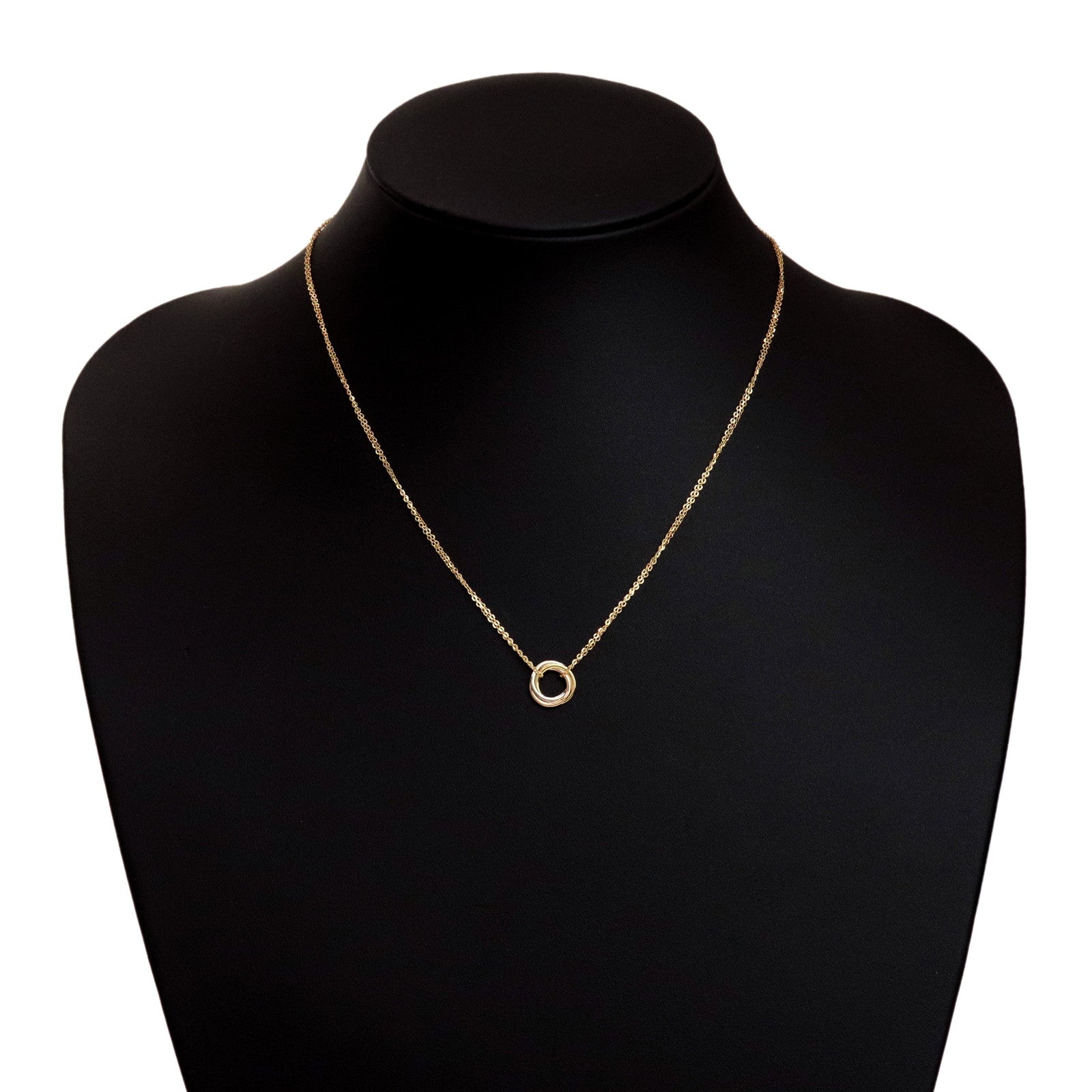 Cartier Sweet Trinity K18 750YG/WG/PG Necklace