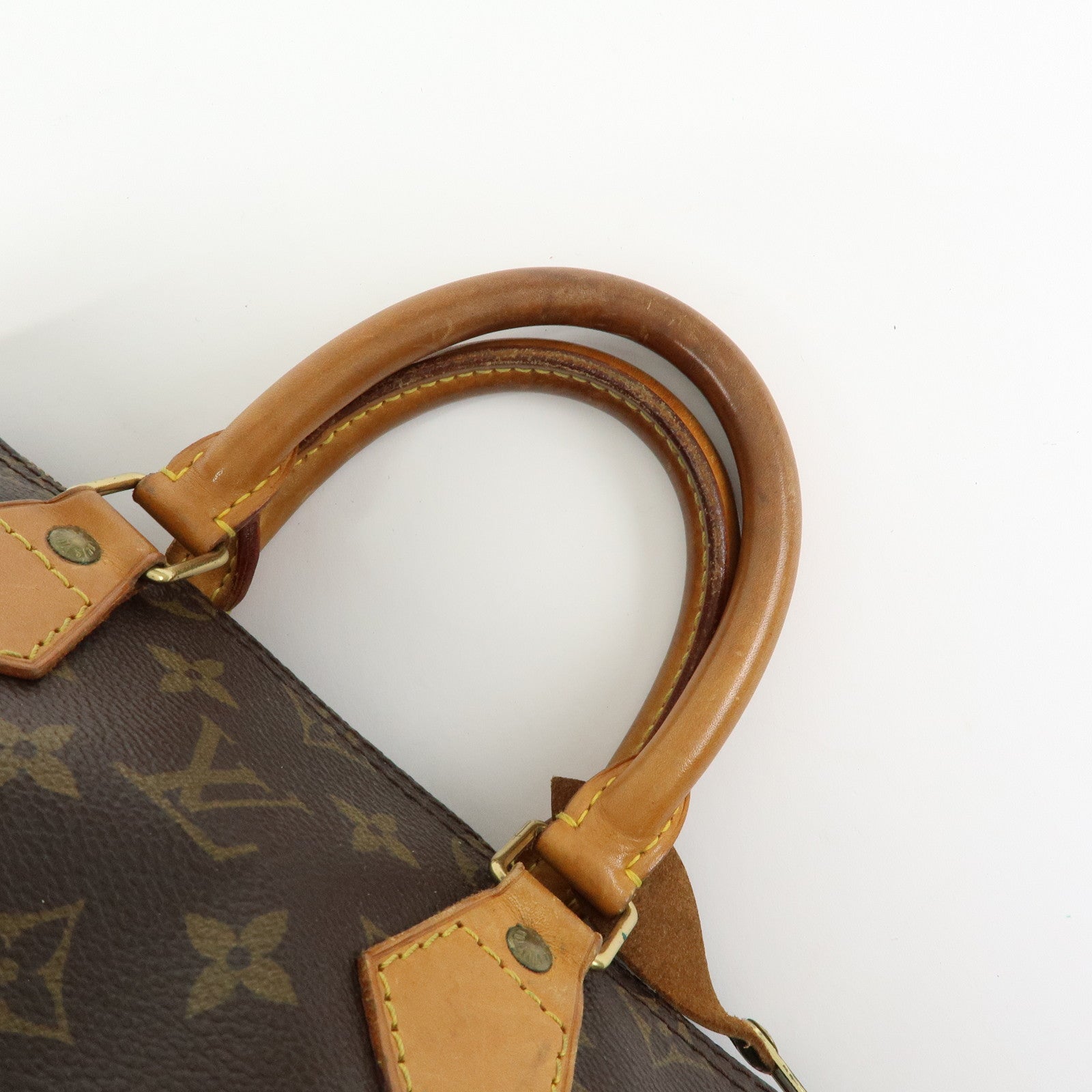 Louis Vuitton Monogram Speedy 25 Boston Bag Hand Bag Brown M41528