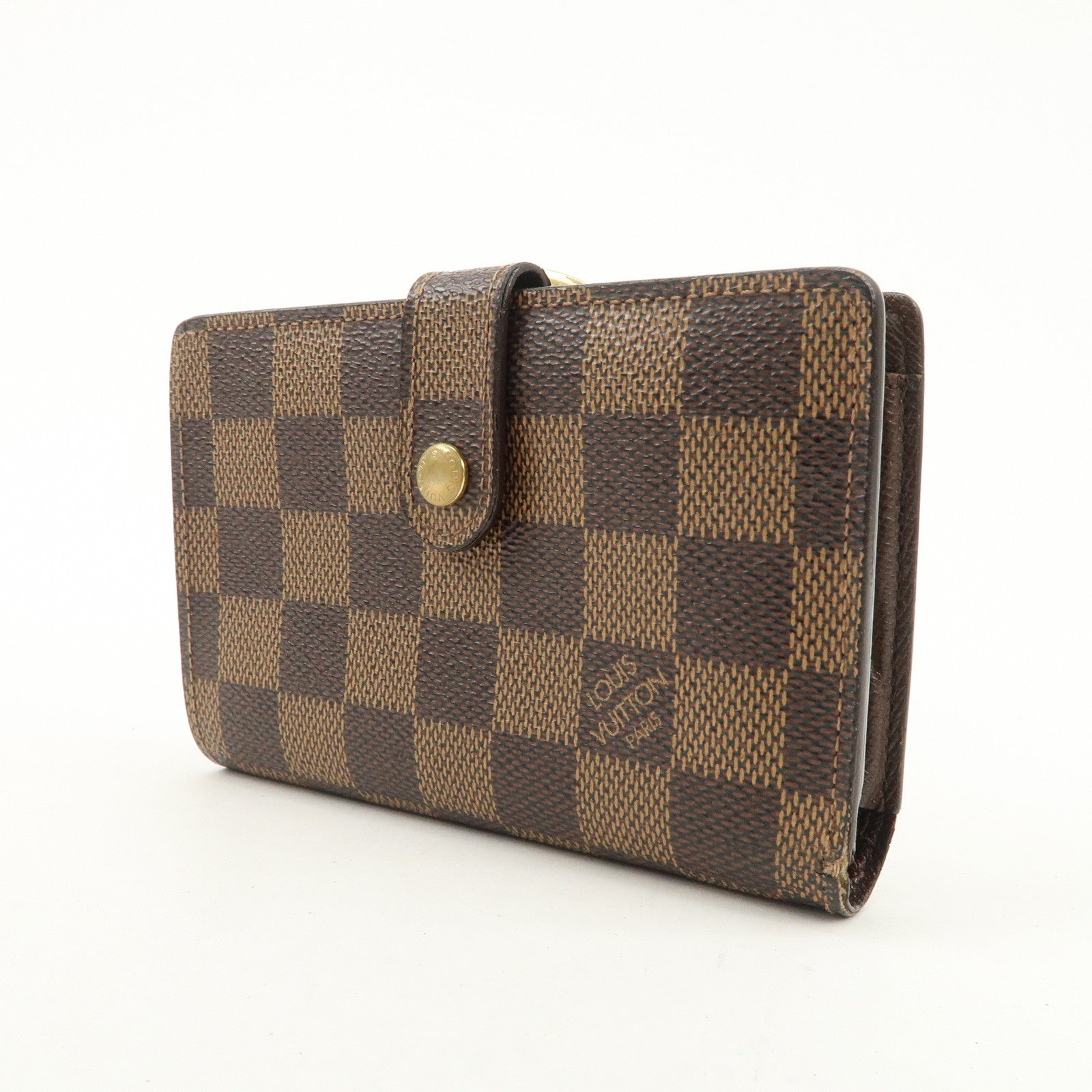 Louis Vuitton Set of 2 Monogram Damier Bi-fold Wallet M61207 N61664 Used