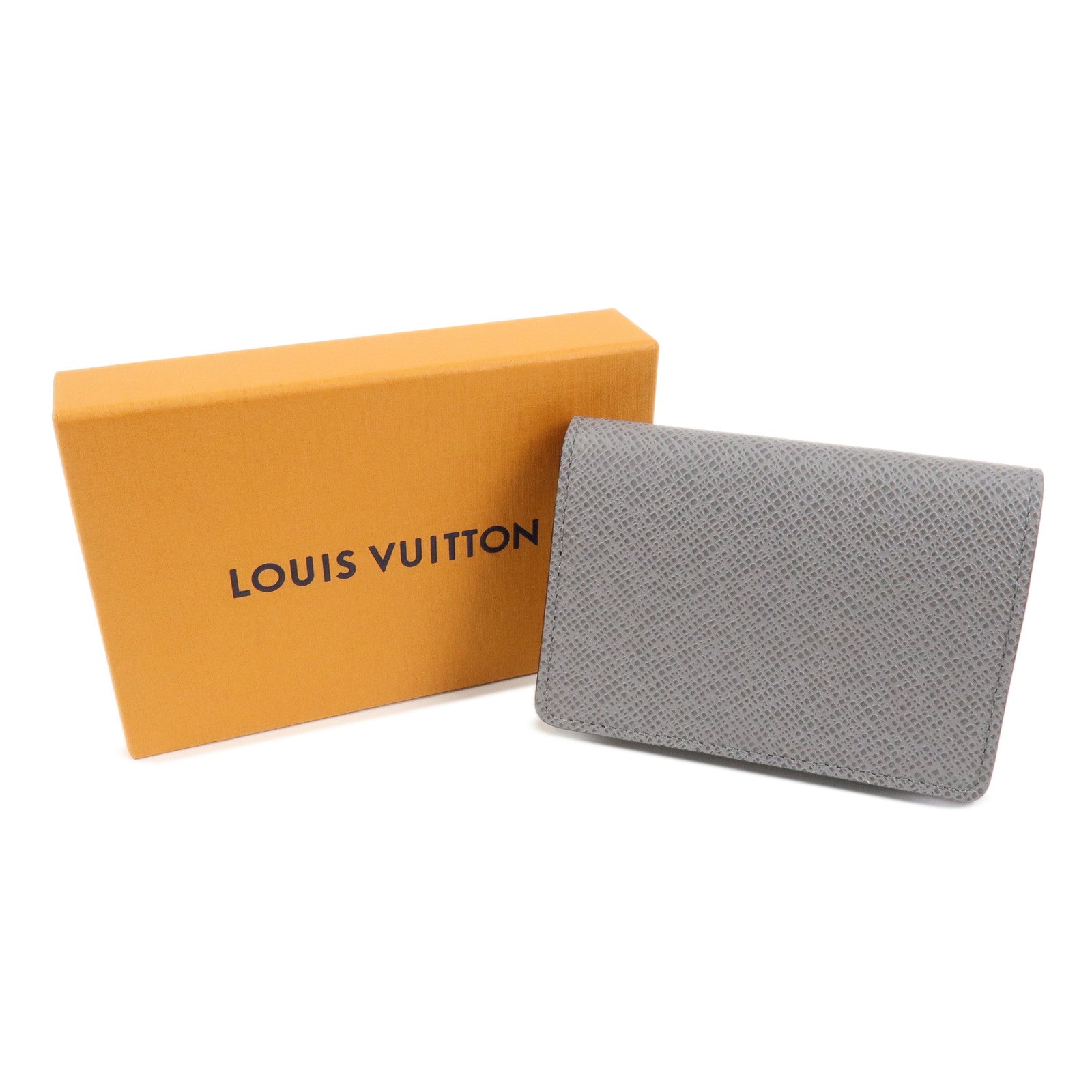 Louis Vuitton Taiga Enveloppe Cartes de Visite Card Case M11583