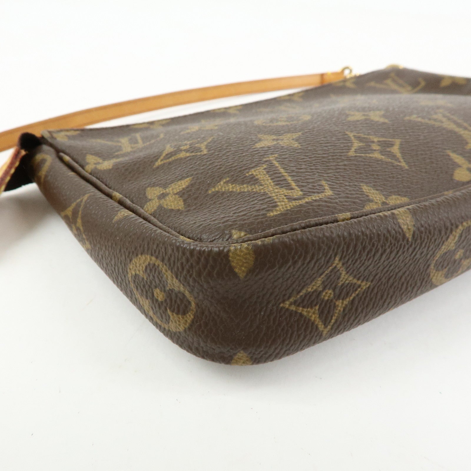 Louis Vuitton Monogram Pochette Accessoires Pouch Hand Bag M51980