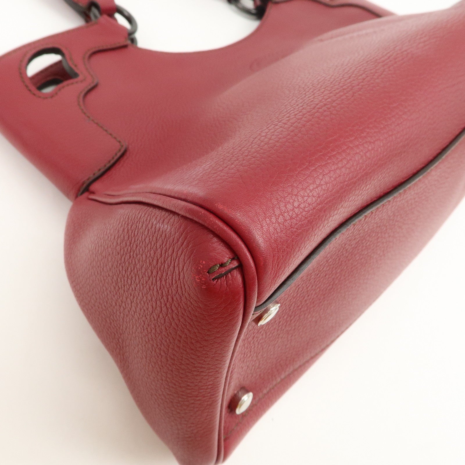 Cartier Marcello de Cartier MM Shoulder Bag Hand Bag Bordeaux