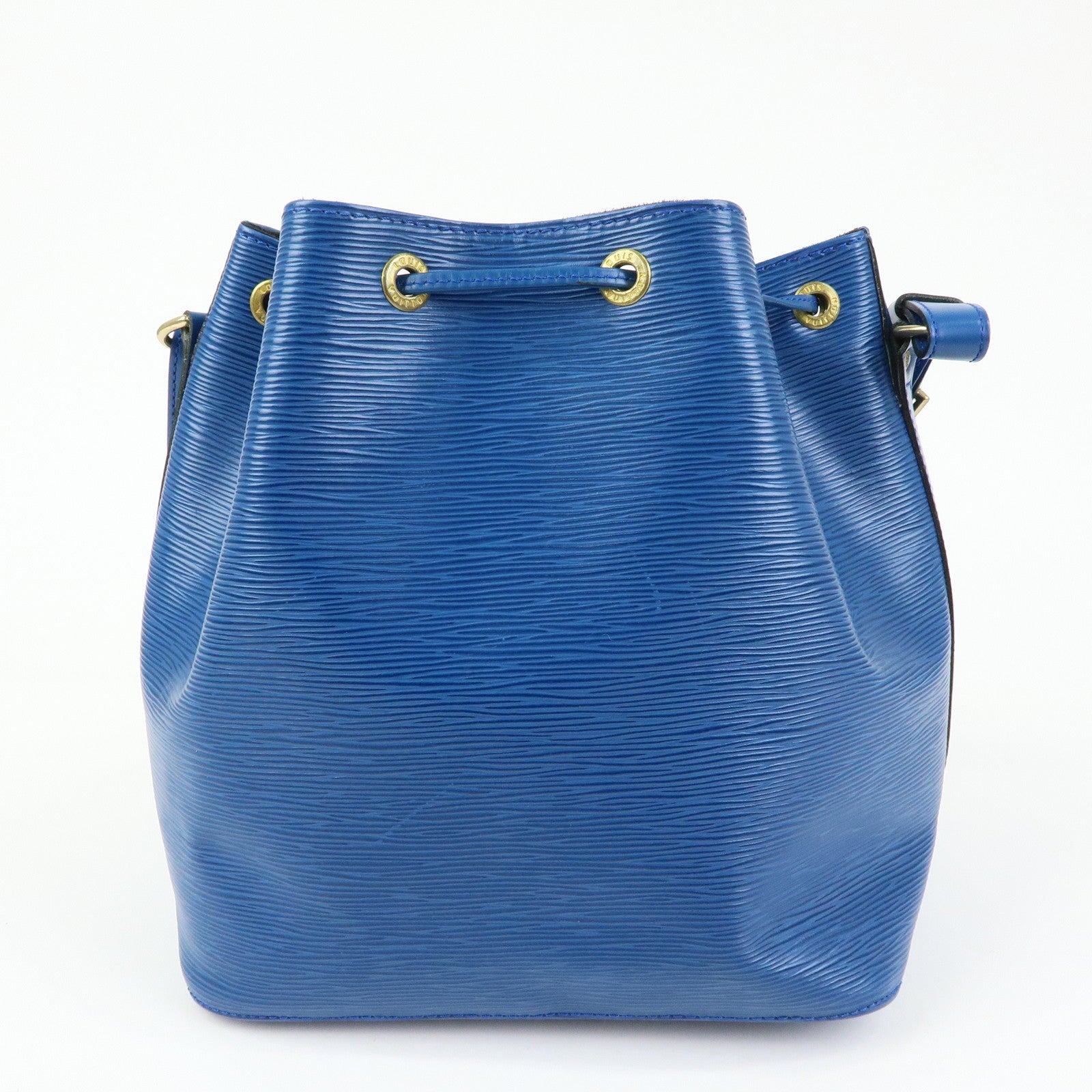 Louis Vuitton Epi Petit Noe Shoulder Hand Bag Toledo Blue M44105