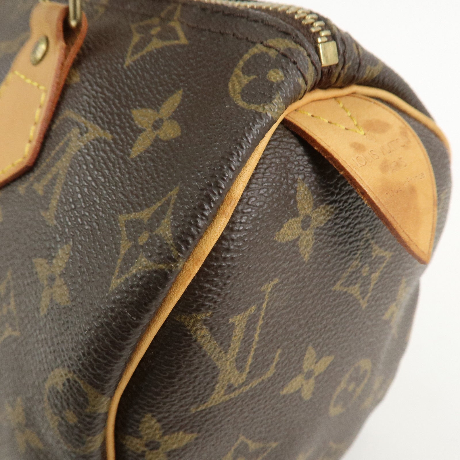 Louis Vuitton Monogram Speedy 25 Boston Bag Hand Bag Brown M41528