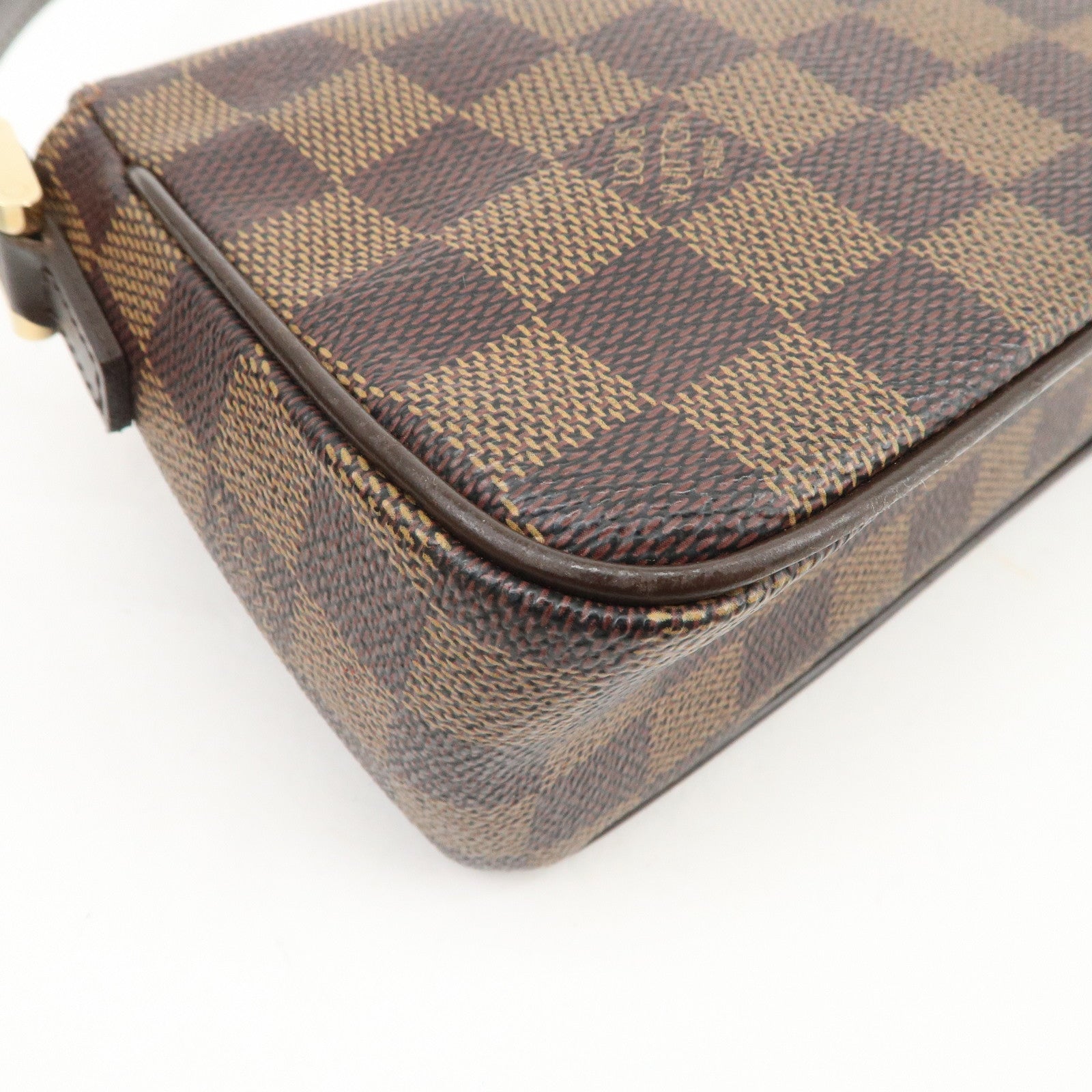 Louis Vuitton Damier Recoleta Shoulder Bag Ebene M51299