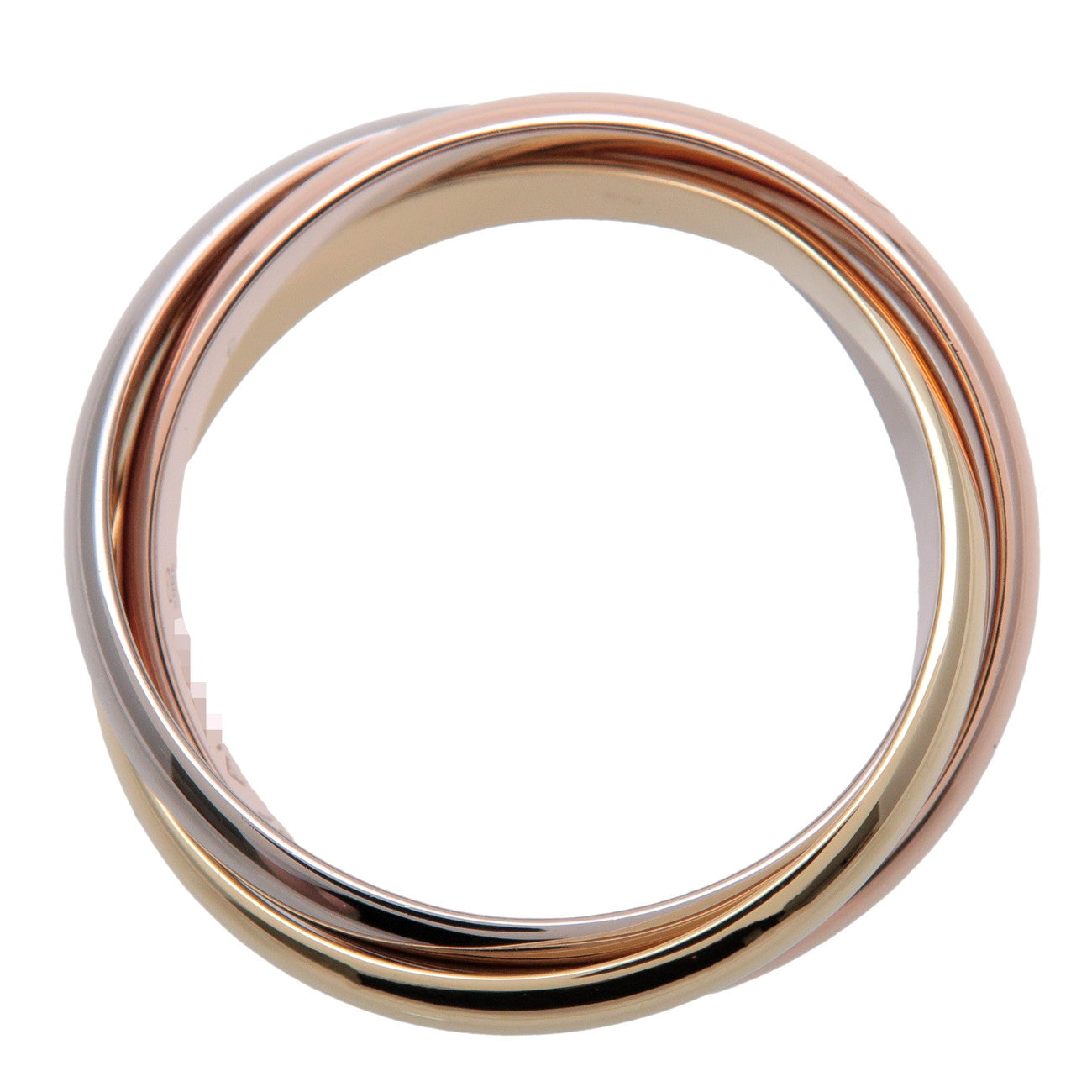 Cartier Trinity Ring MM K18 750YG/WG/PG Gold #59 US8.5 EU59 HK19