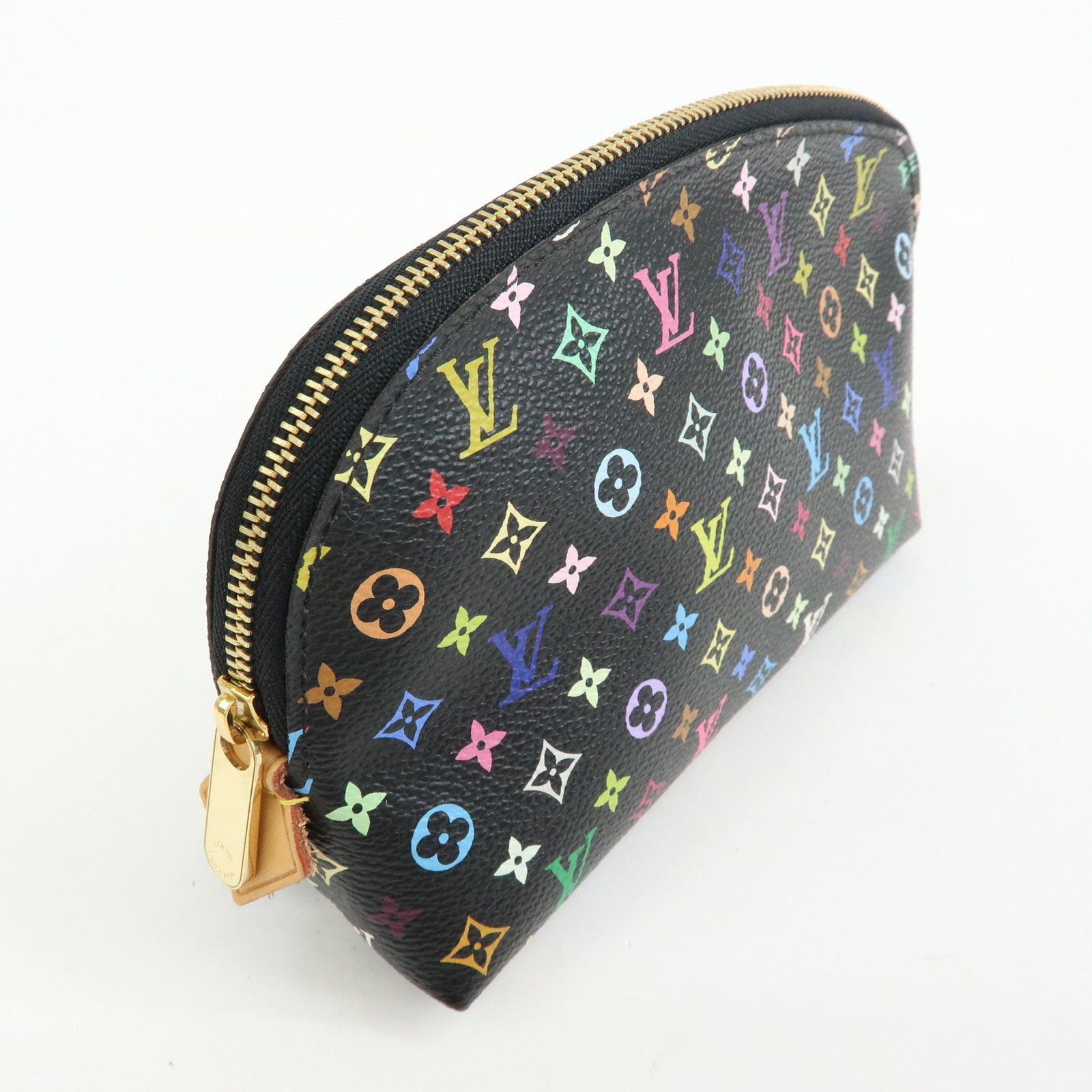 Louis Vuitton Monogram Multi Color Pochette Cosmetic Pouch M47355