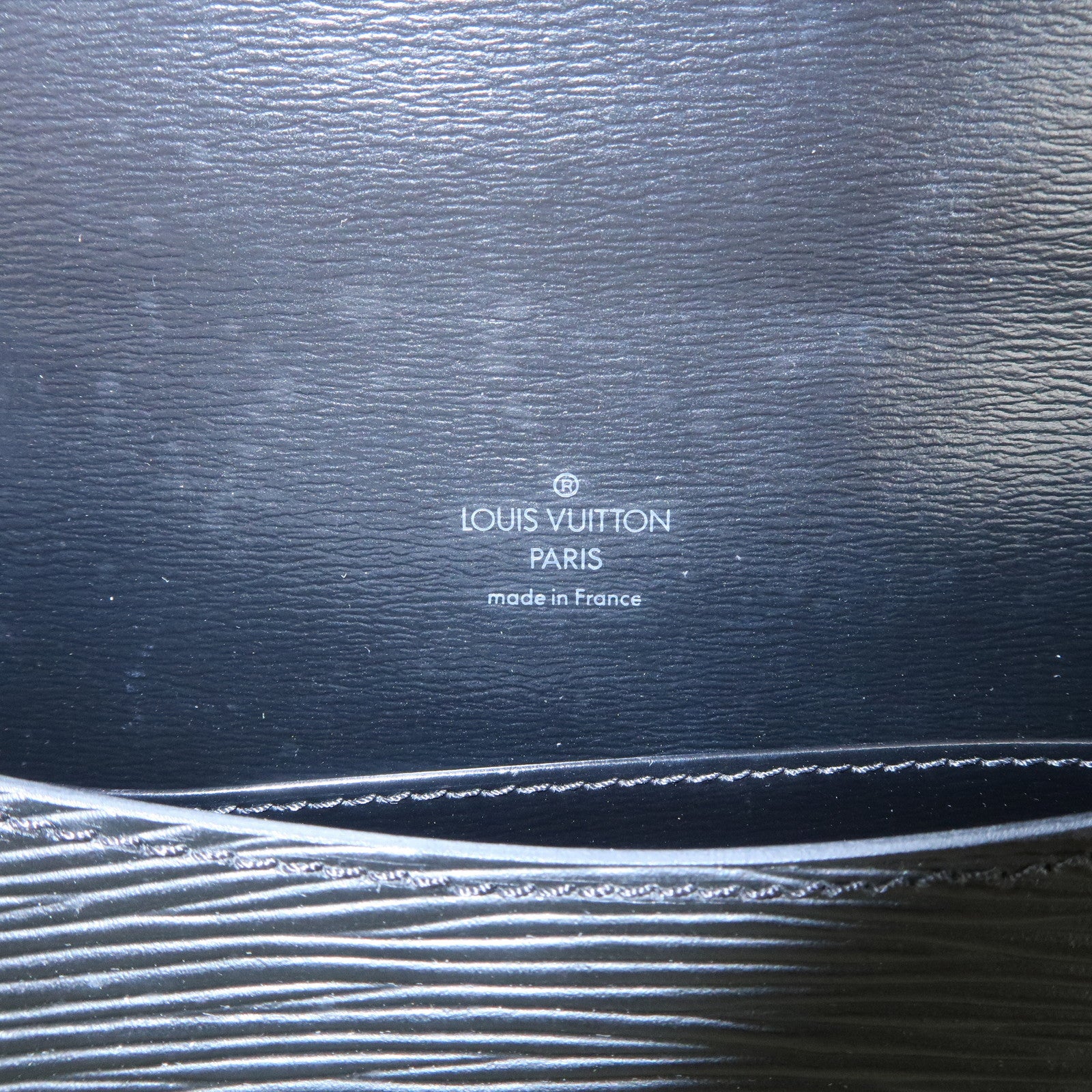 Louis Vuitton Epi Tilsit Shoulder Bag Hand Bag Noir M52482