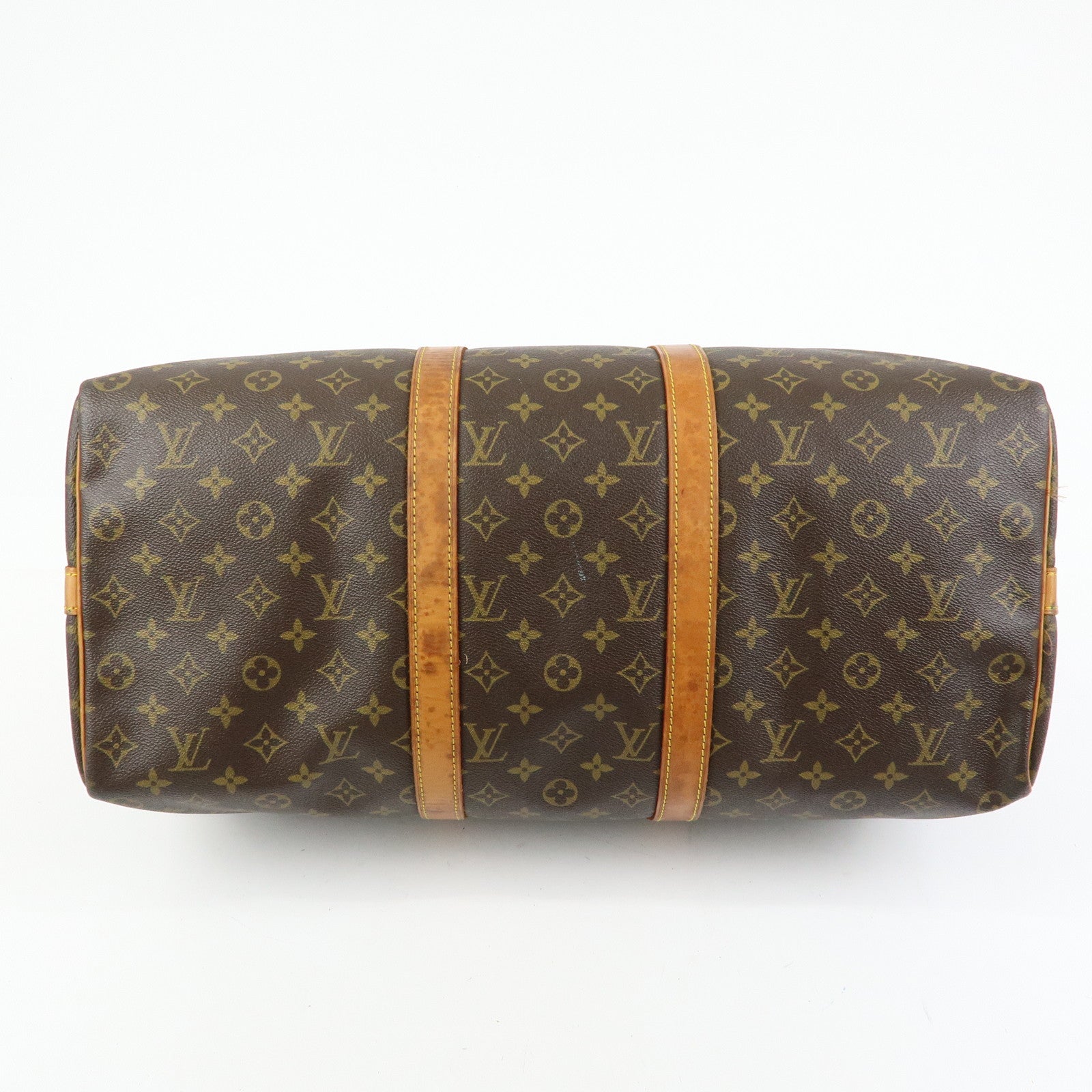 Louis Vuitton Monogram Keep All Bandouliere 50 Boston Bag M41416