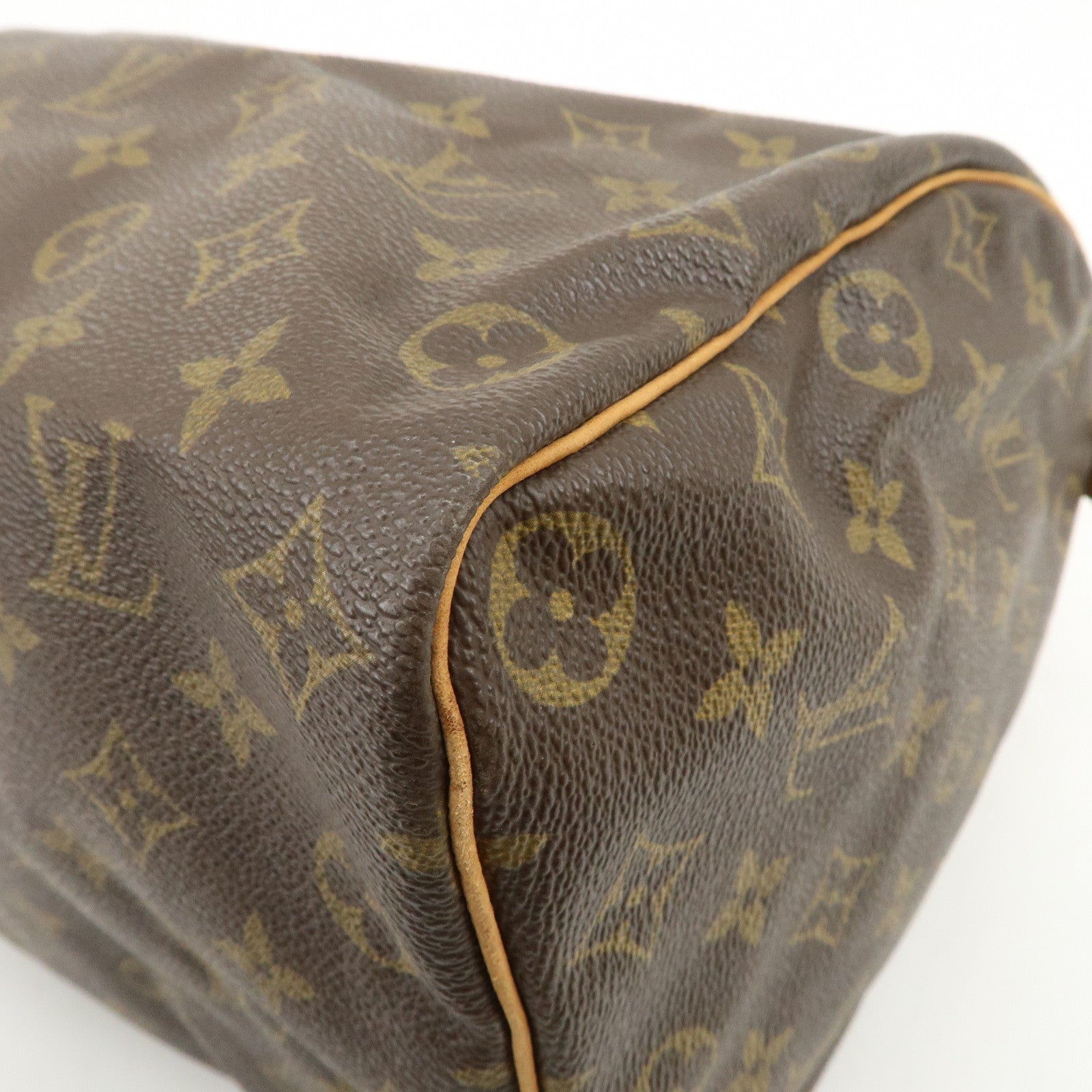 Louis Vuitton Monogram Canvas Speedy 35 Boston Bag Hand Bag M41524