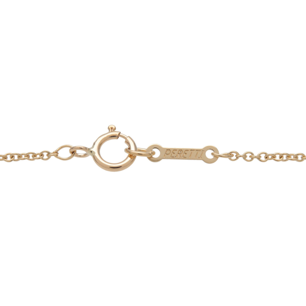 Tiffany&Co. Bean Necklace Small K18YG 750YG Yellow Gold