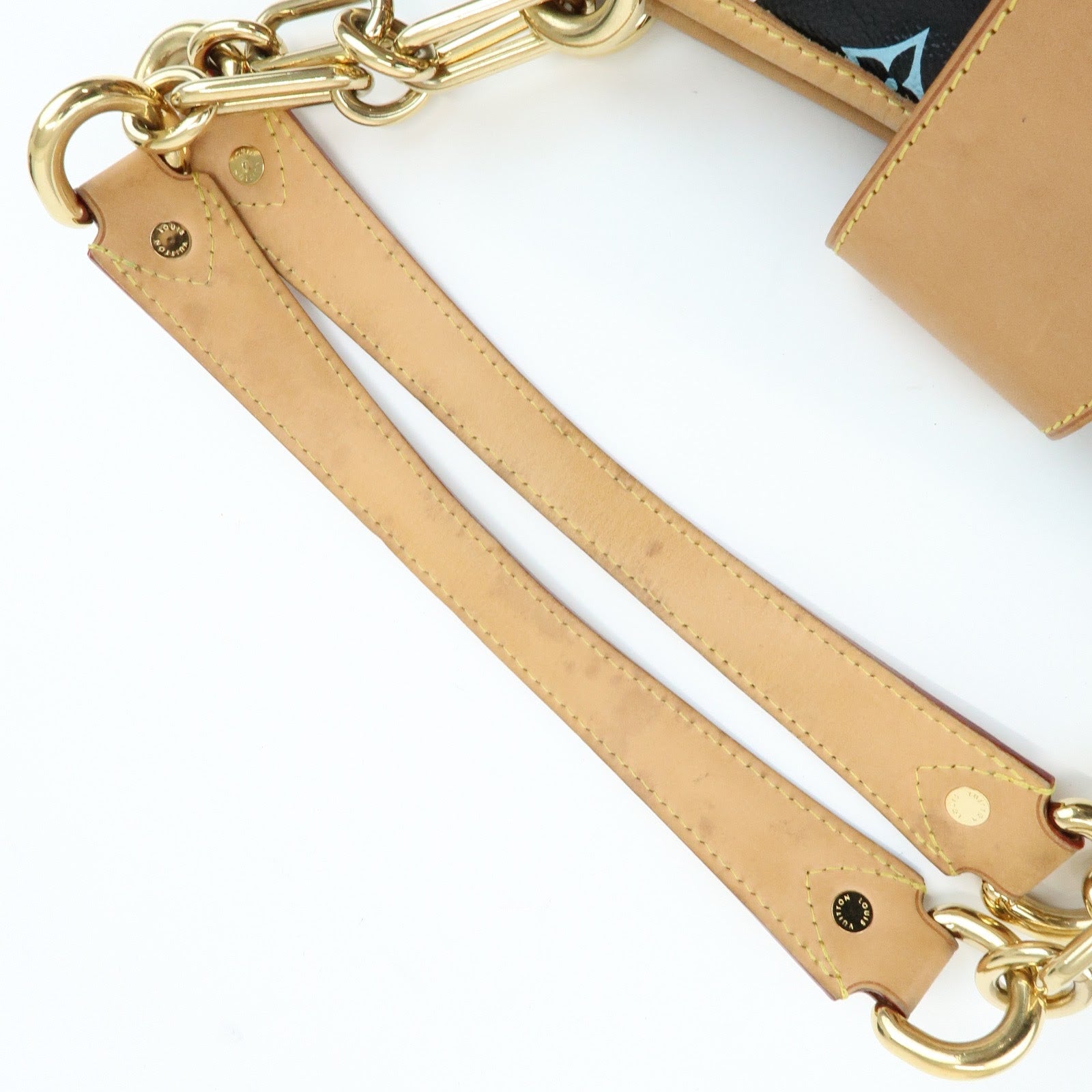 Louis Vuitton Monogram Multicolor Annie MM Shoulder Bag Noir M40308