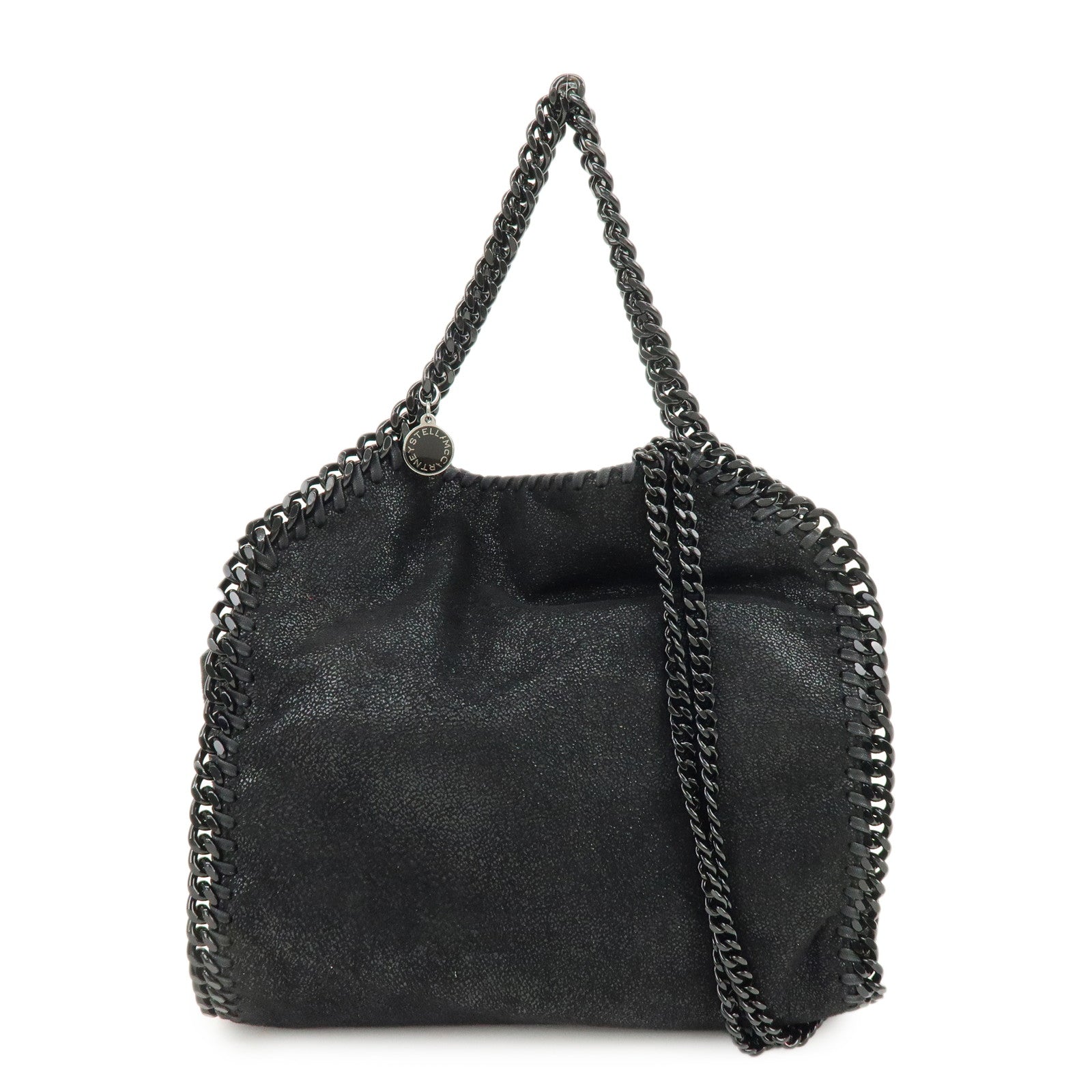 STELLA MCCARTNEY Falabella 2Way Bag Shoulder Bag Hand Bag Black