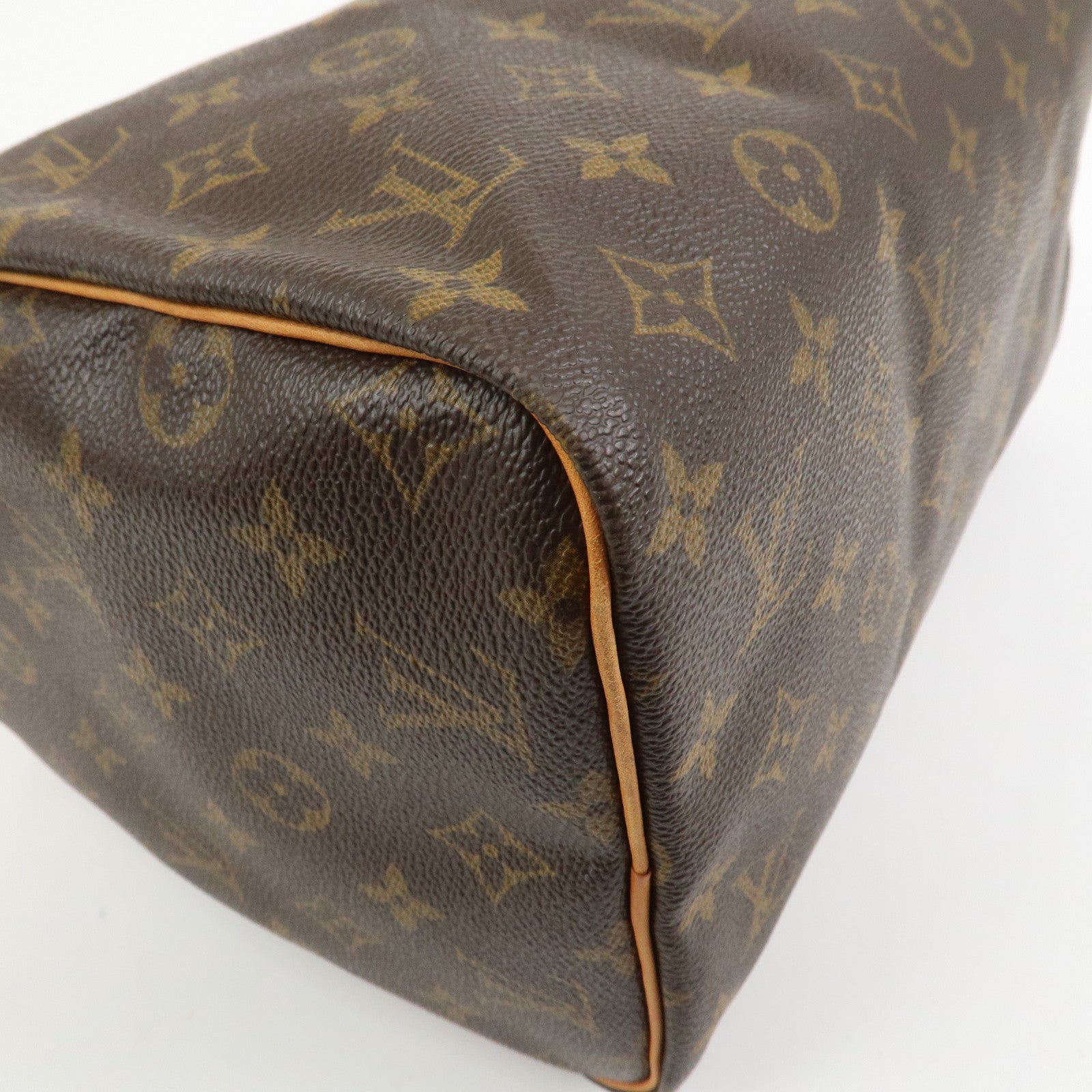 Louis Vuitton Monogram Speedy 30 Boston Bag Hand Bag Brown M41526