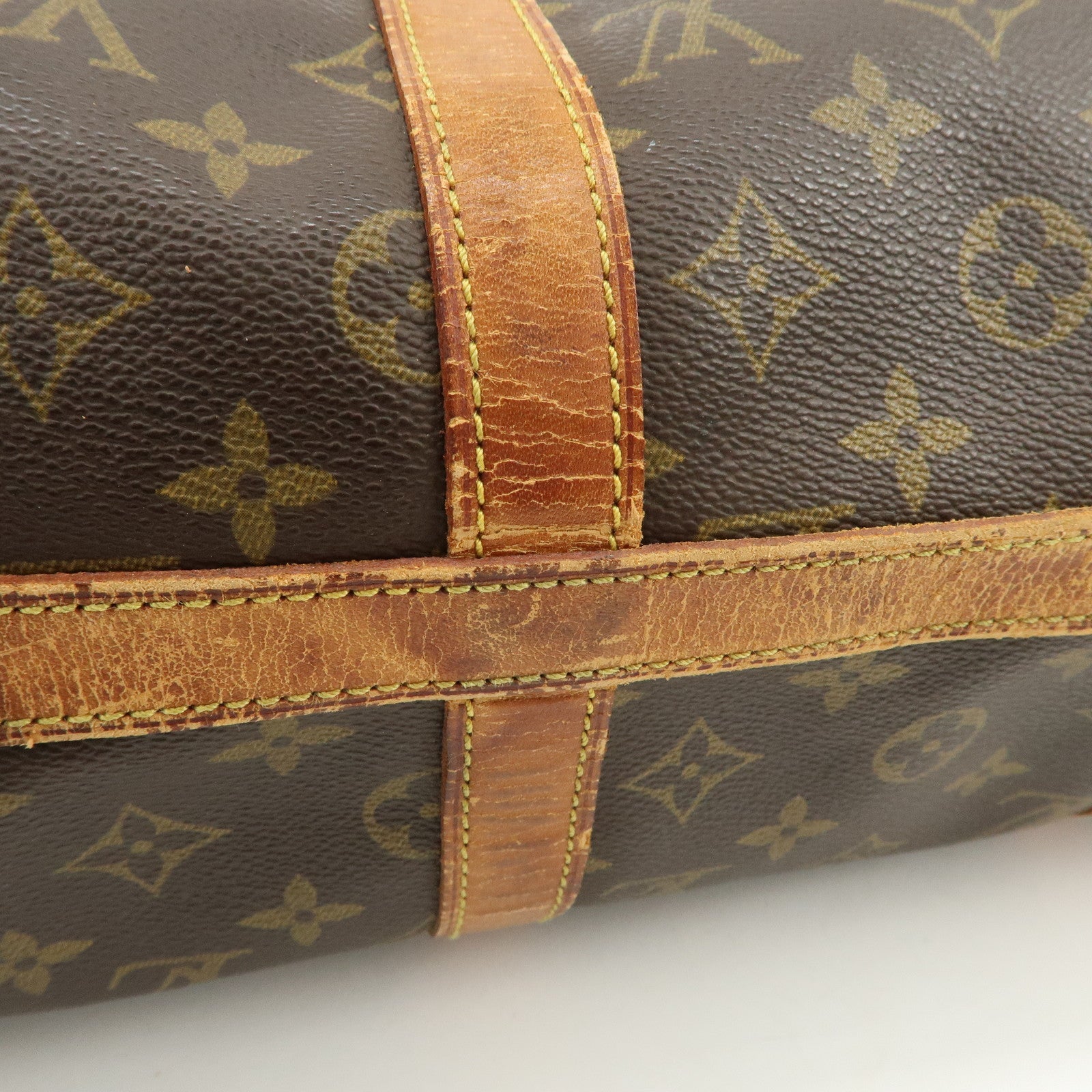 Louis Vuitton Monogram Flanerie 50 Boston Bag Brown M51116