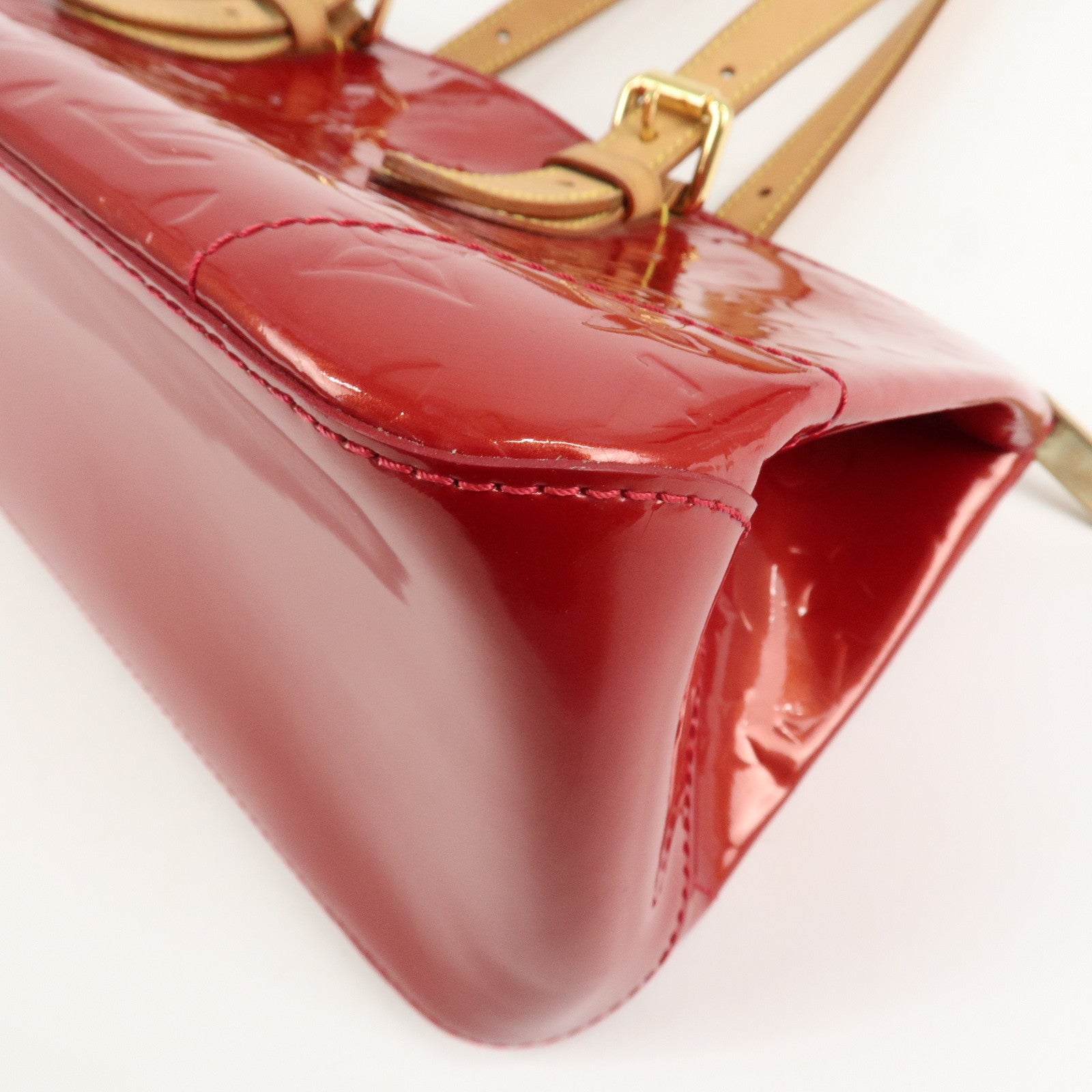 Louis Vuitton Vernis Rosewood Avenue Hand Bag Pomme D'Amour M93507 Used