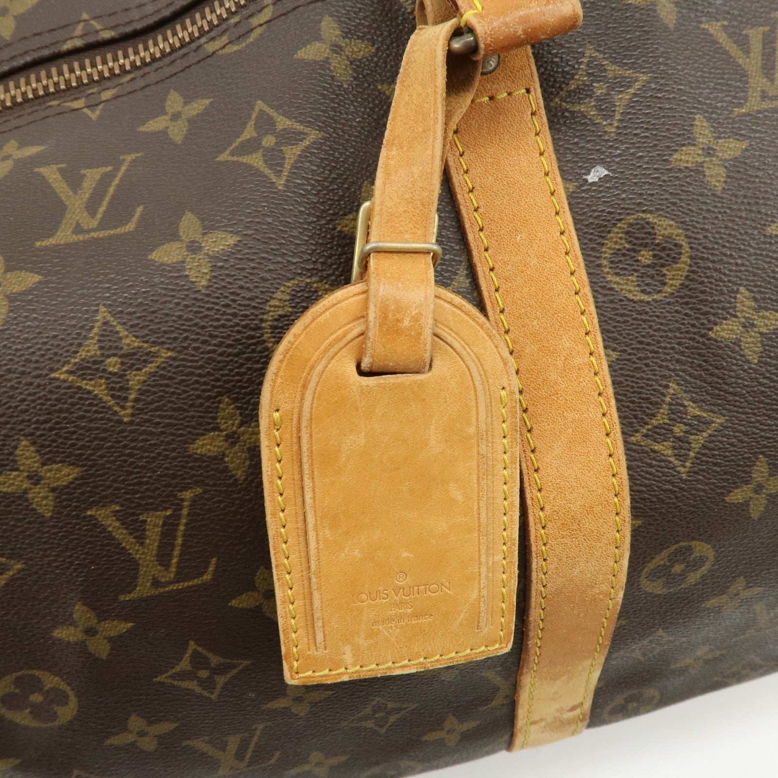 Louis Vuitton Monogram Keep All 55 Boston Bag Travel Bag M41424