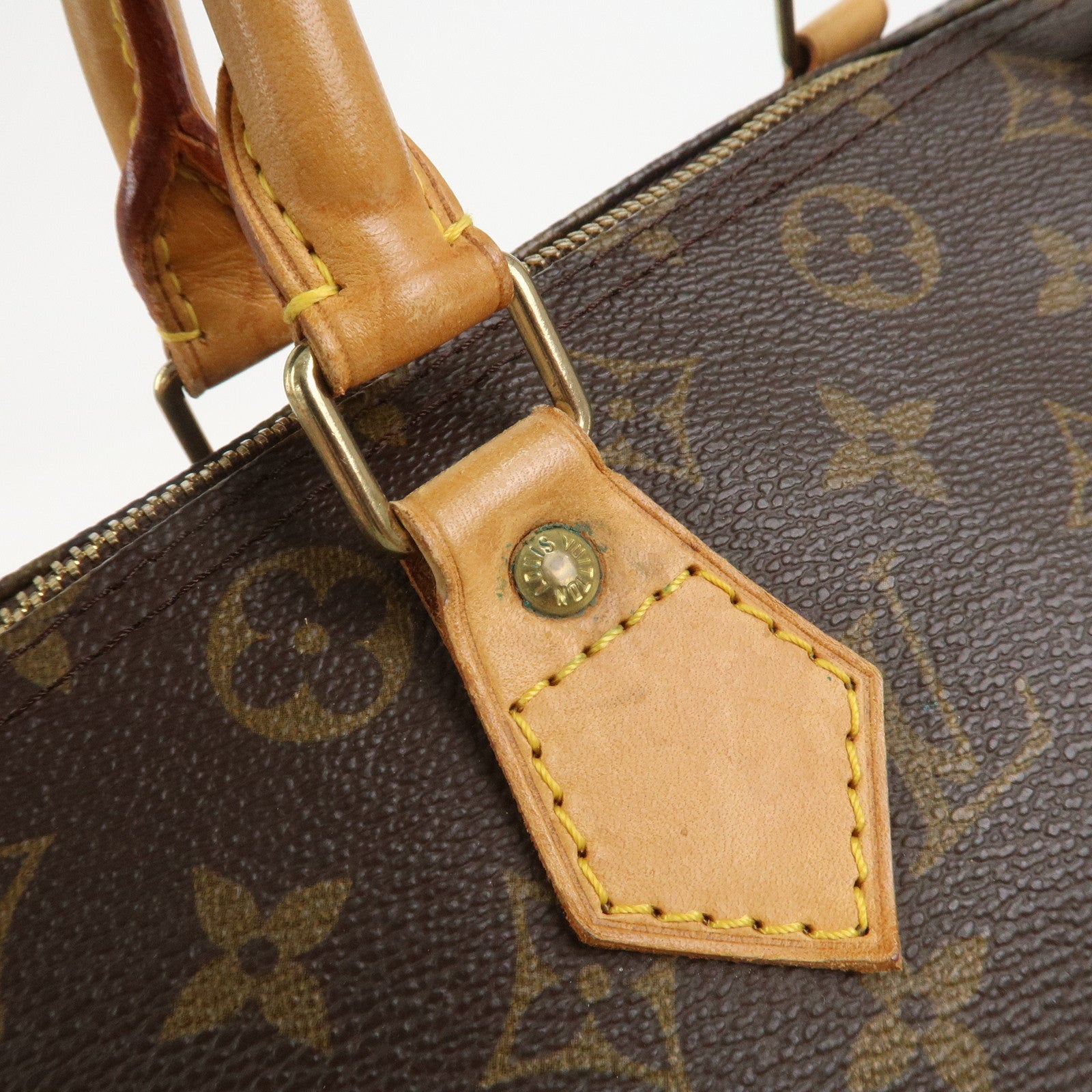 Louis Vuitton Monogram Speedy 30 Boston Bag Hand Bag Brown M41526