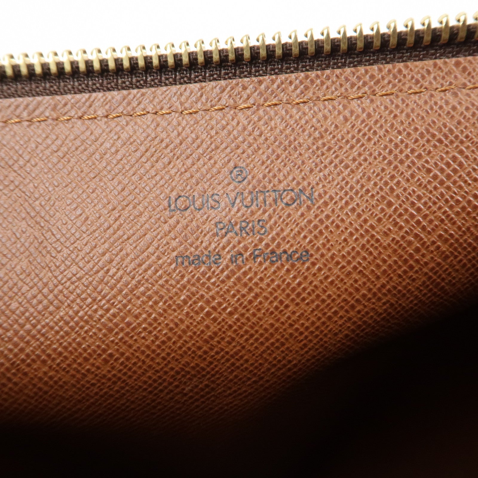 Louis Vuitton Monogram Papillon 30 Hand Bag Brown M51385