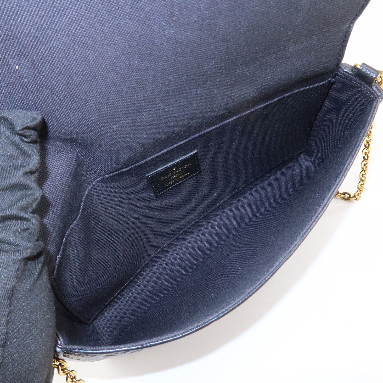 Louis Vuitton Monogram Empreinte Pochette Hand Bag Felicie M64064