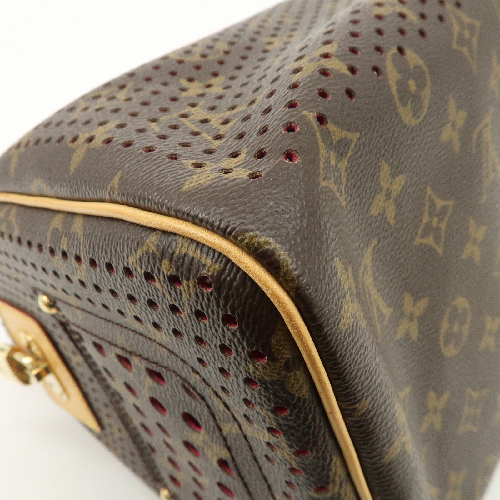 Louis Vuitton Monogram Perforated Speedy 30 Boston Bag M95180