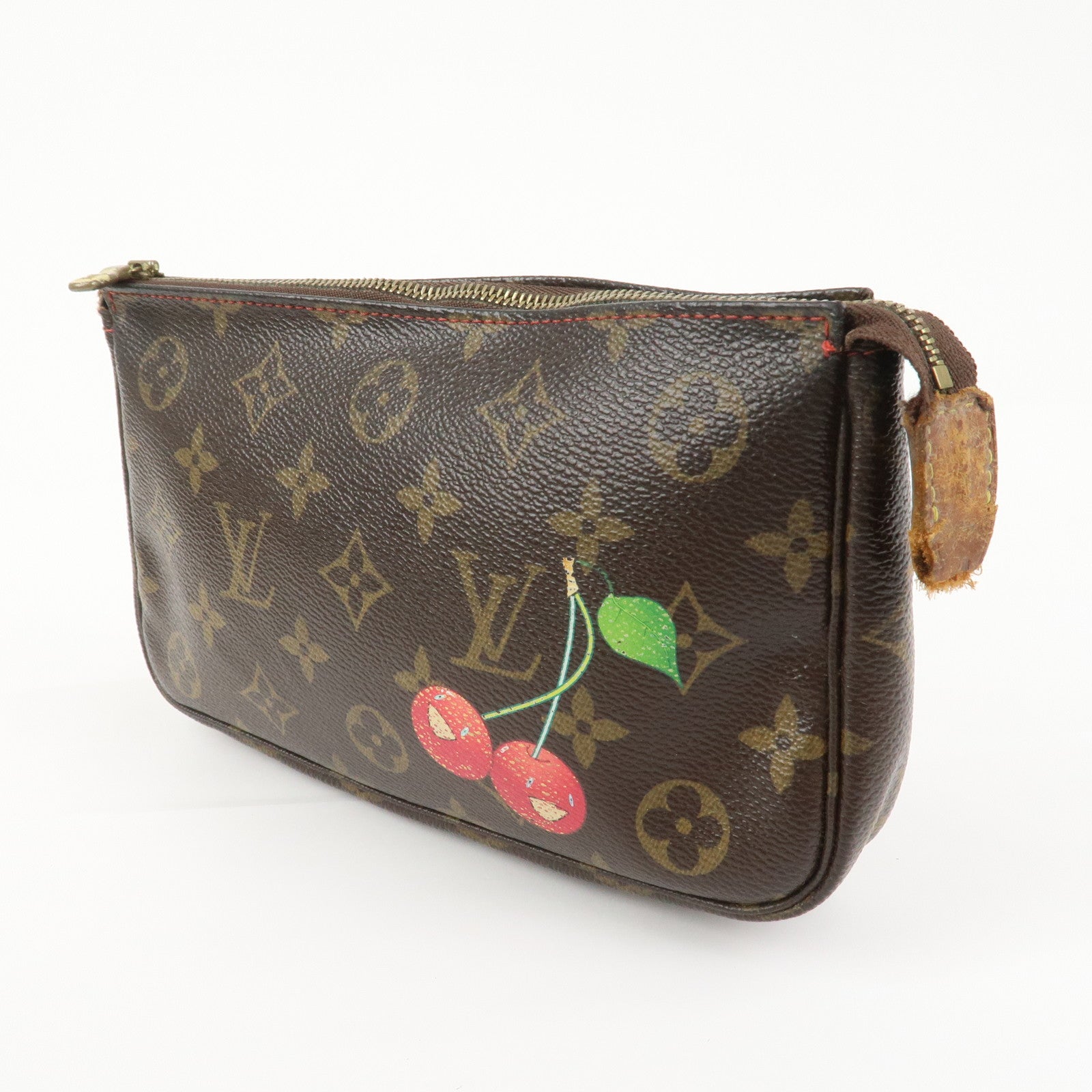 Louis Vuitton Monogram Cherry Pochette Accessoires Pouch M95008