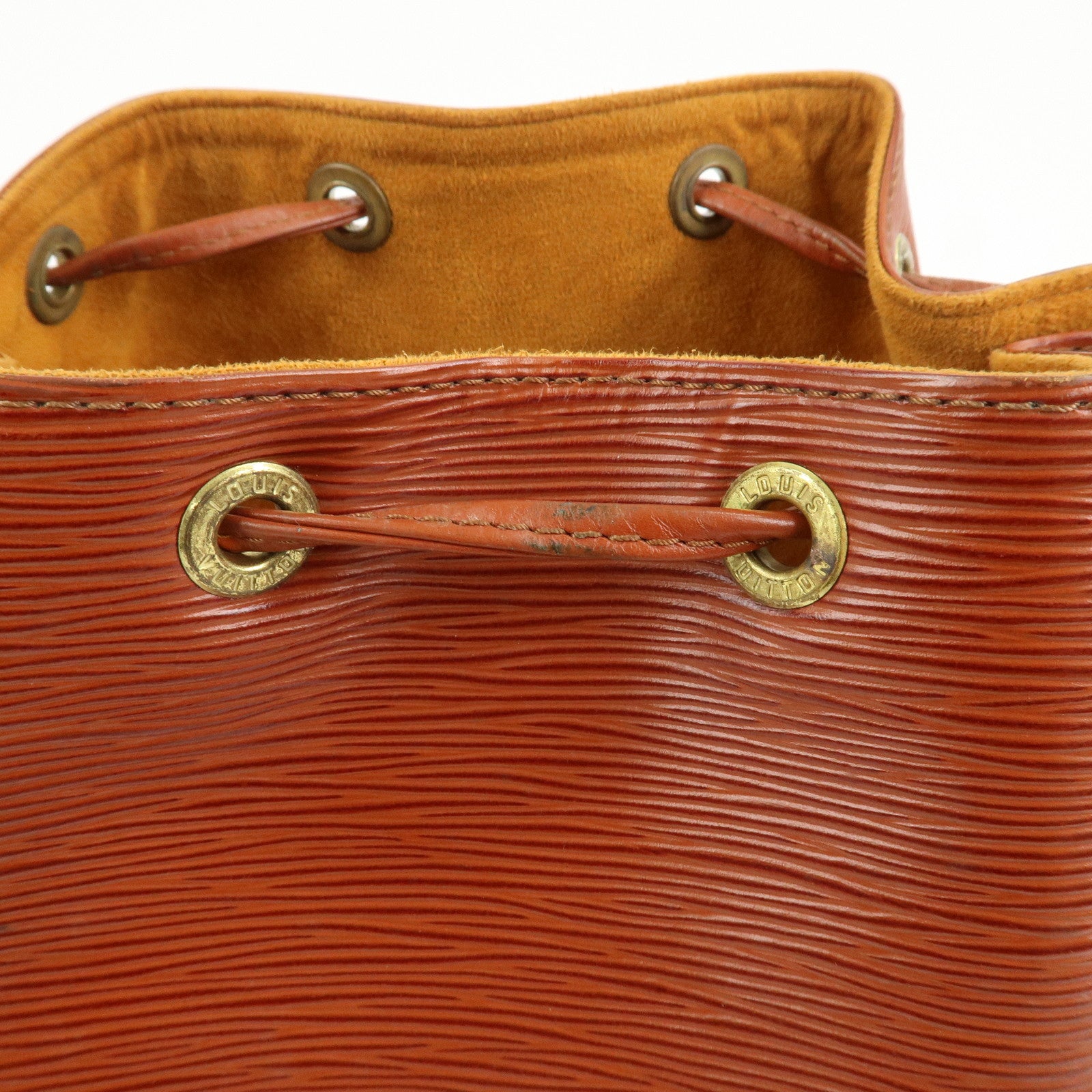 Louis Vuitton Epi Leather Petit Noe Shoulder Bag Kenya Brown M44103