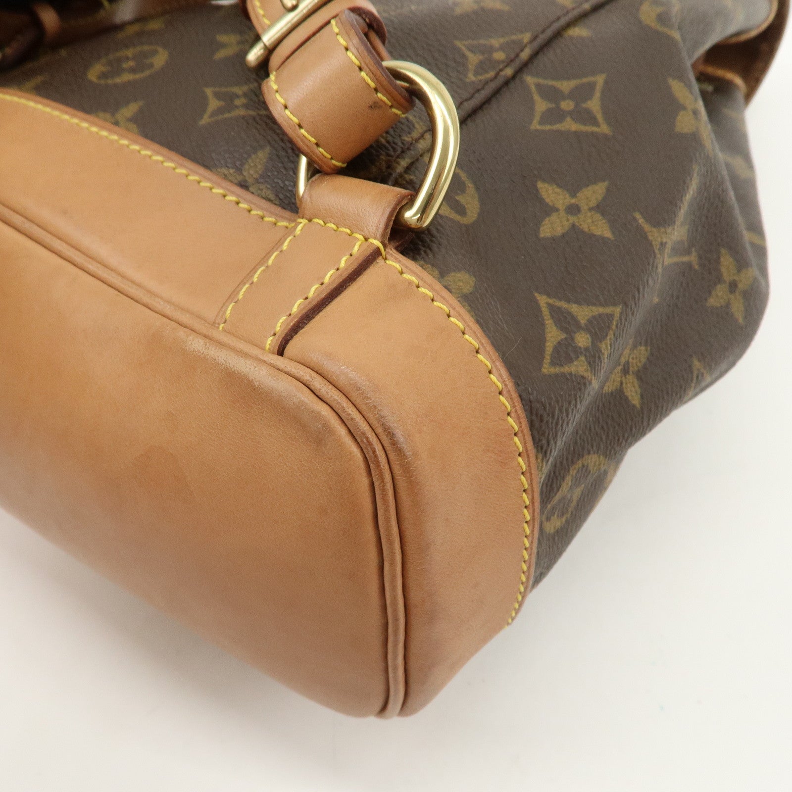 Louis Vuitton Monogram Montsouris MM Backpack Brown M51136